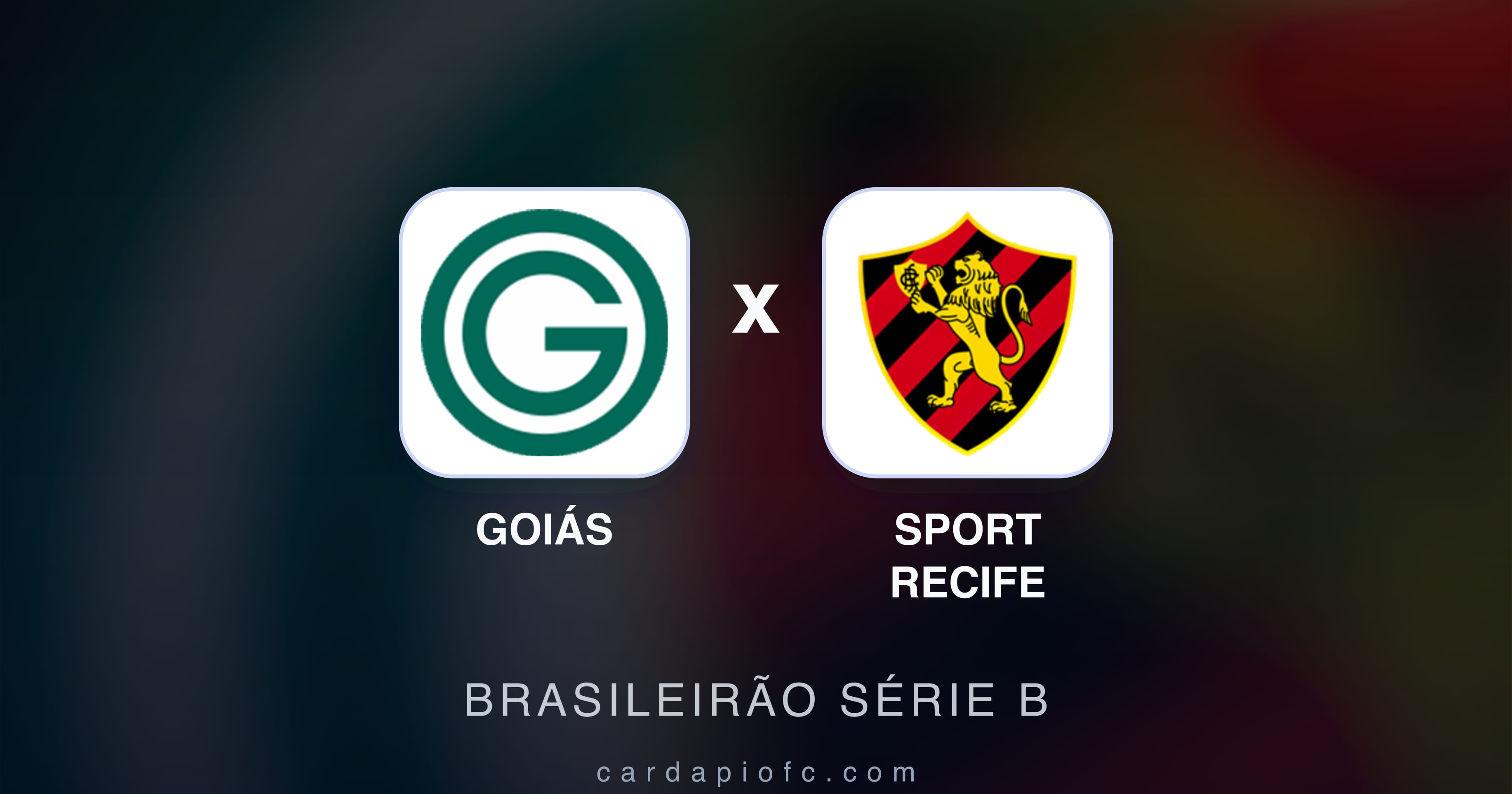 Preview image for Goiás vs Sport Recife (Brasileirão Série B)