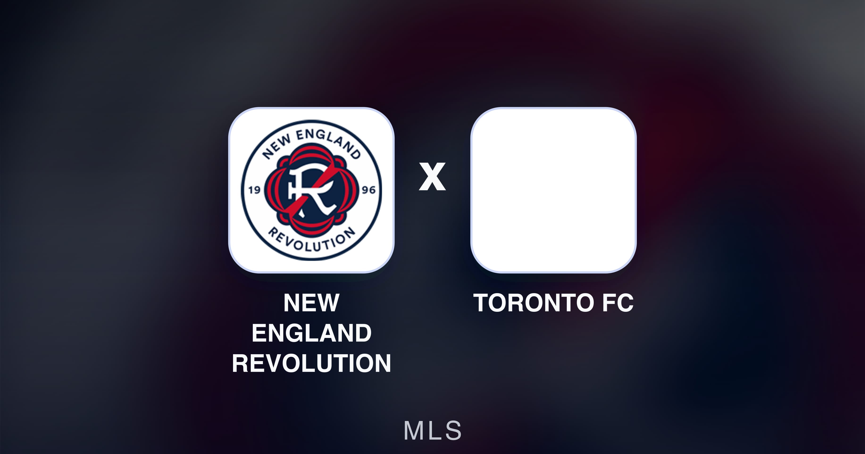 Preview image for New England Revolution vs Toronto FC (MLS)