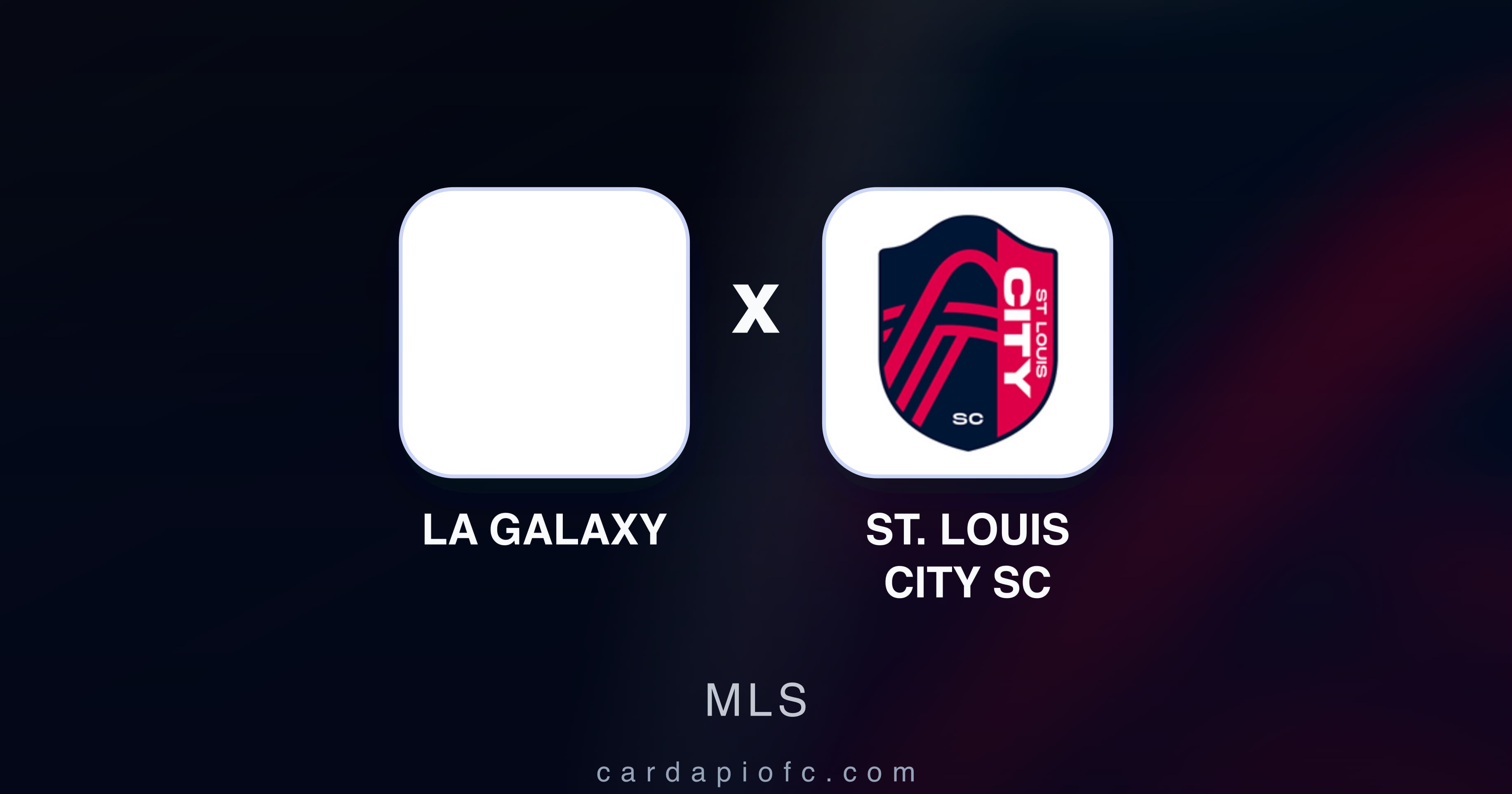 Preview image for LA Galaxy vs St. Louis City SC (MLS)