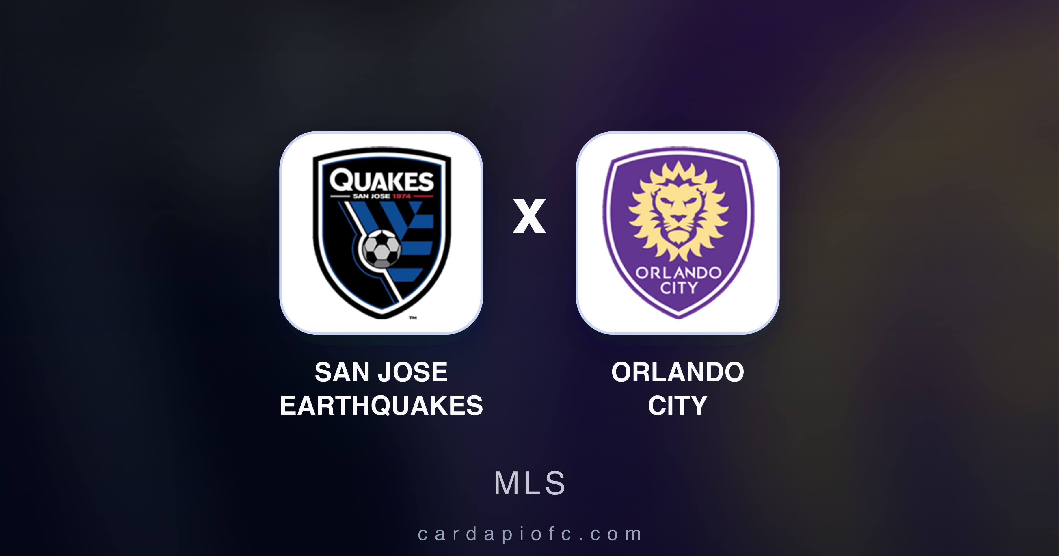 Preview image for San Jose Earthquakes vs Orlando City (MLS)