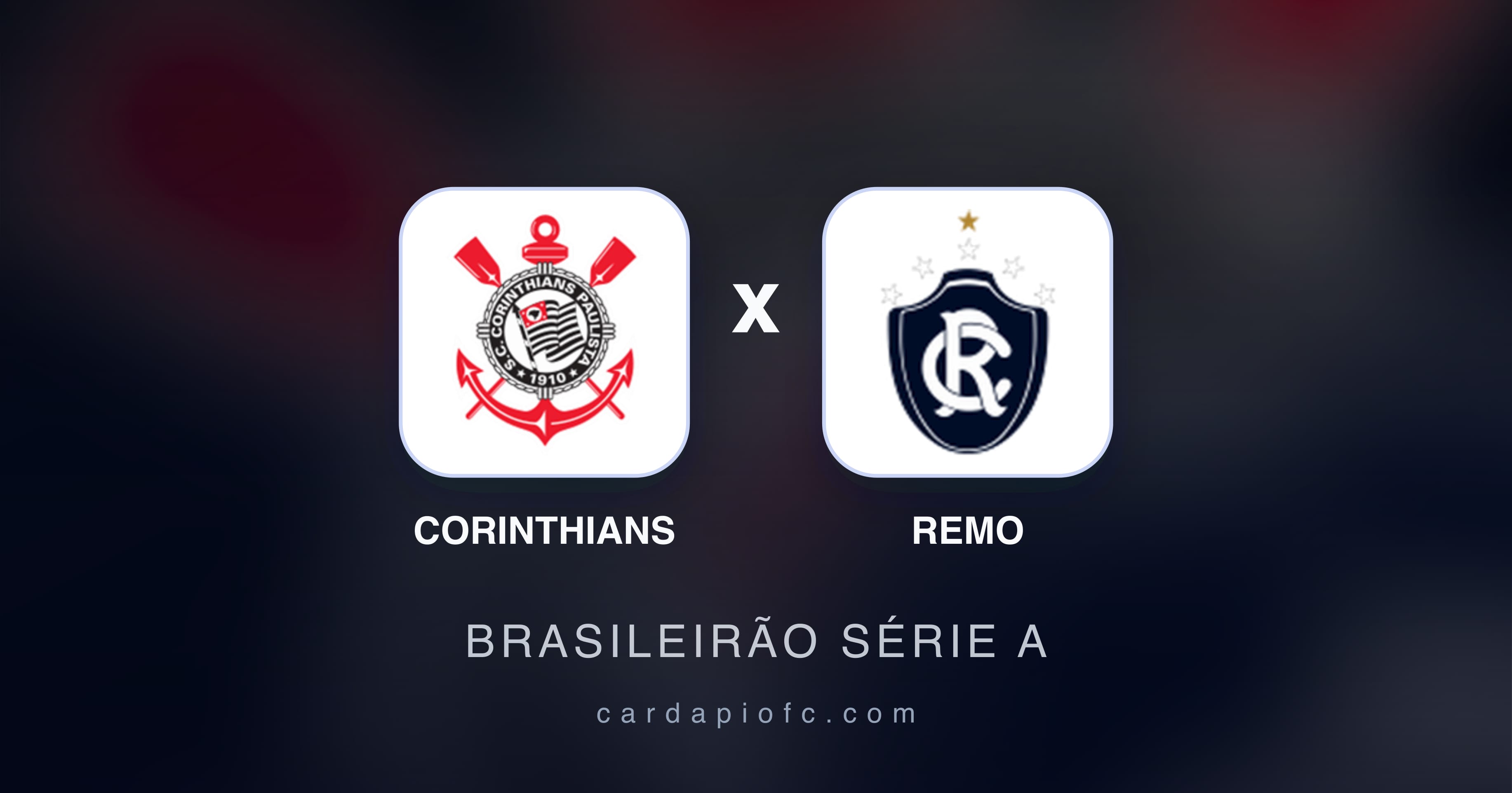 Preview image for Corinthians vs Remo (Brasileirão Série A)