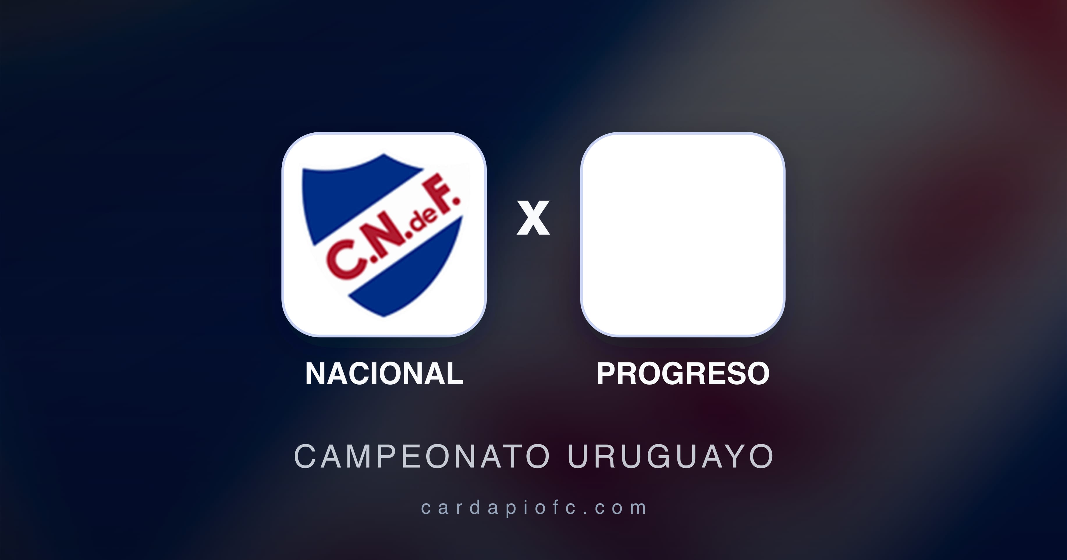 Preview image for Nacional vs Progreso (Campeonato Uruguayo)