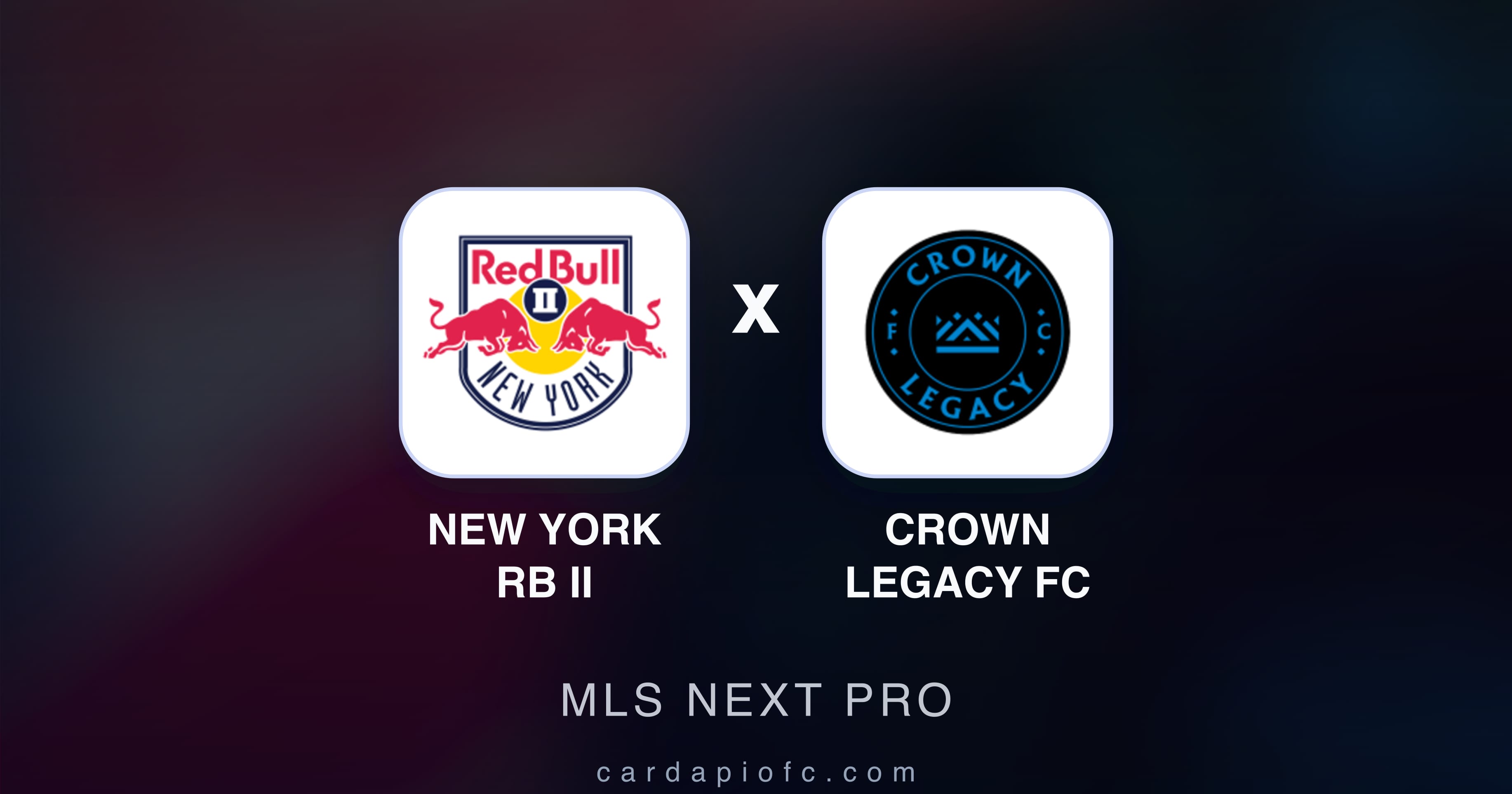 Preview image for New York RB II vs Crown Legacy FC (MLS Next Pro)