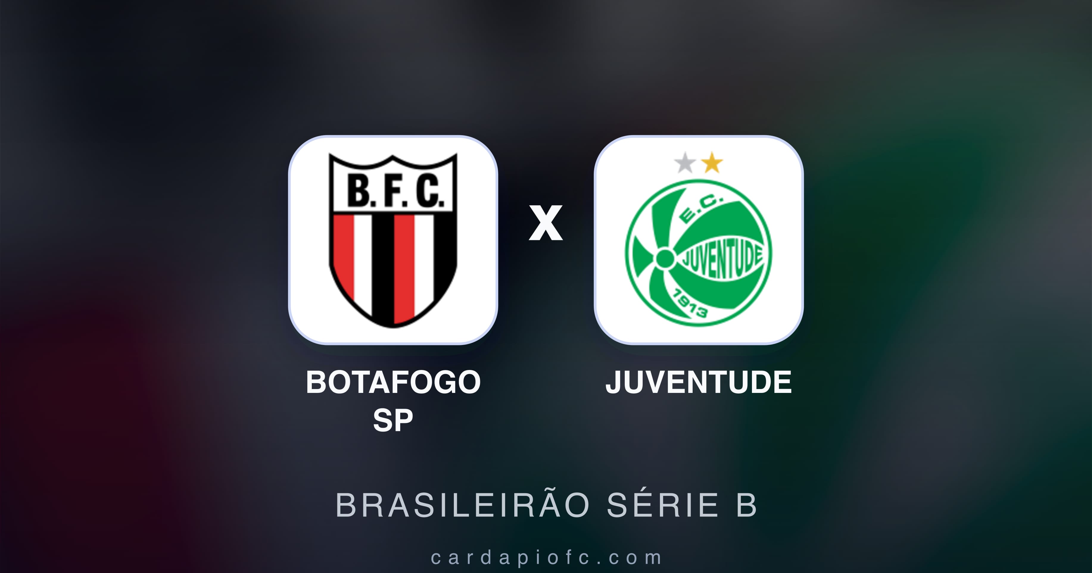 Preview image for Botafogo SP vs Juventude (Brasileirão Série B)