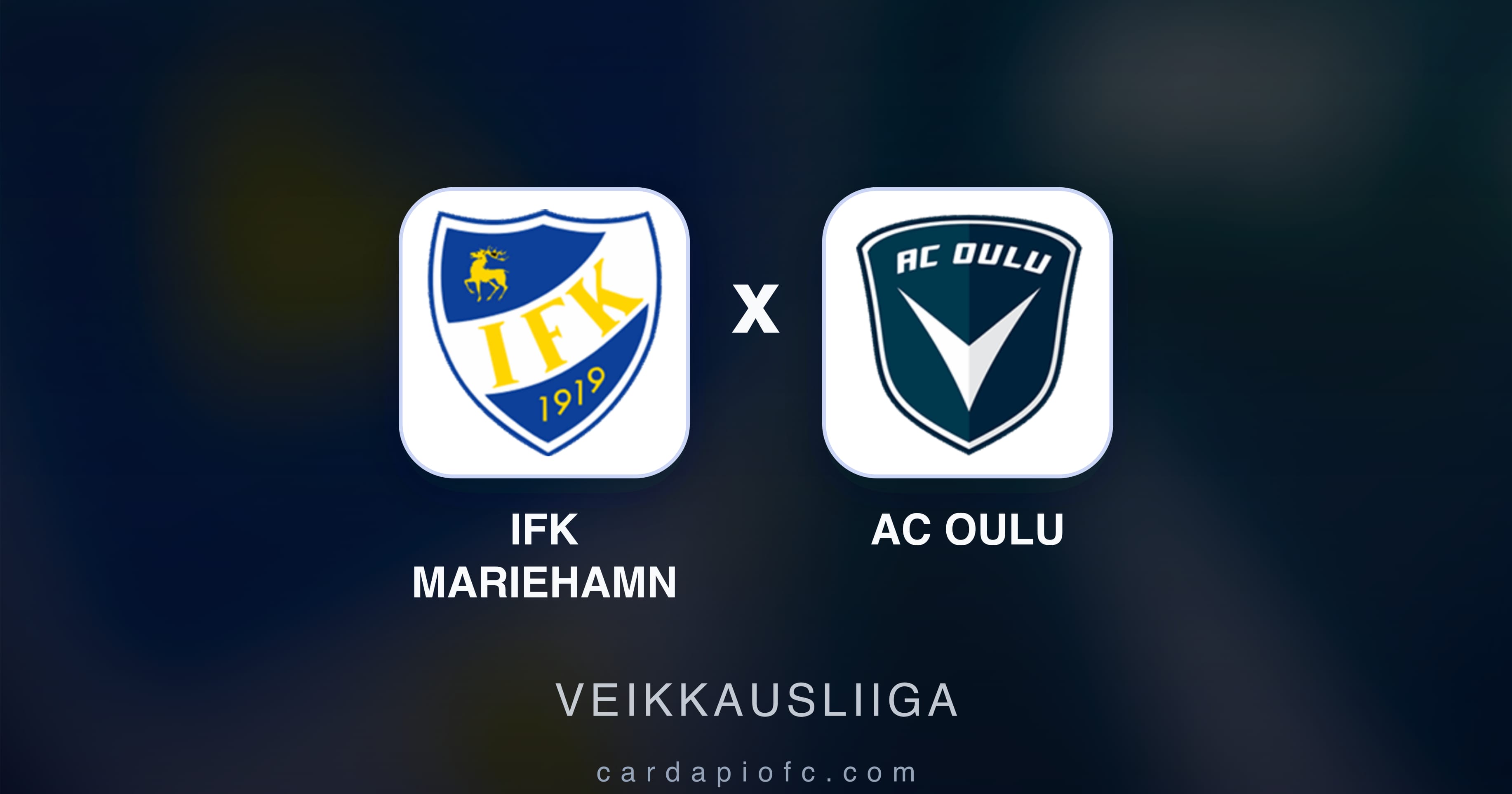 Preview image for IFK Mariehamn vs AC Oulu (Veikkausliiga)