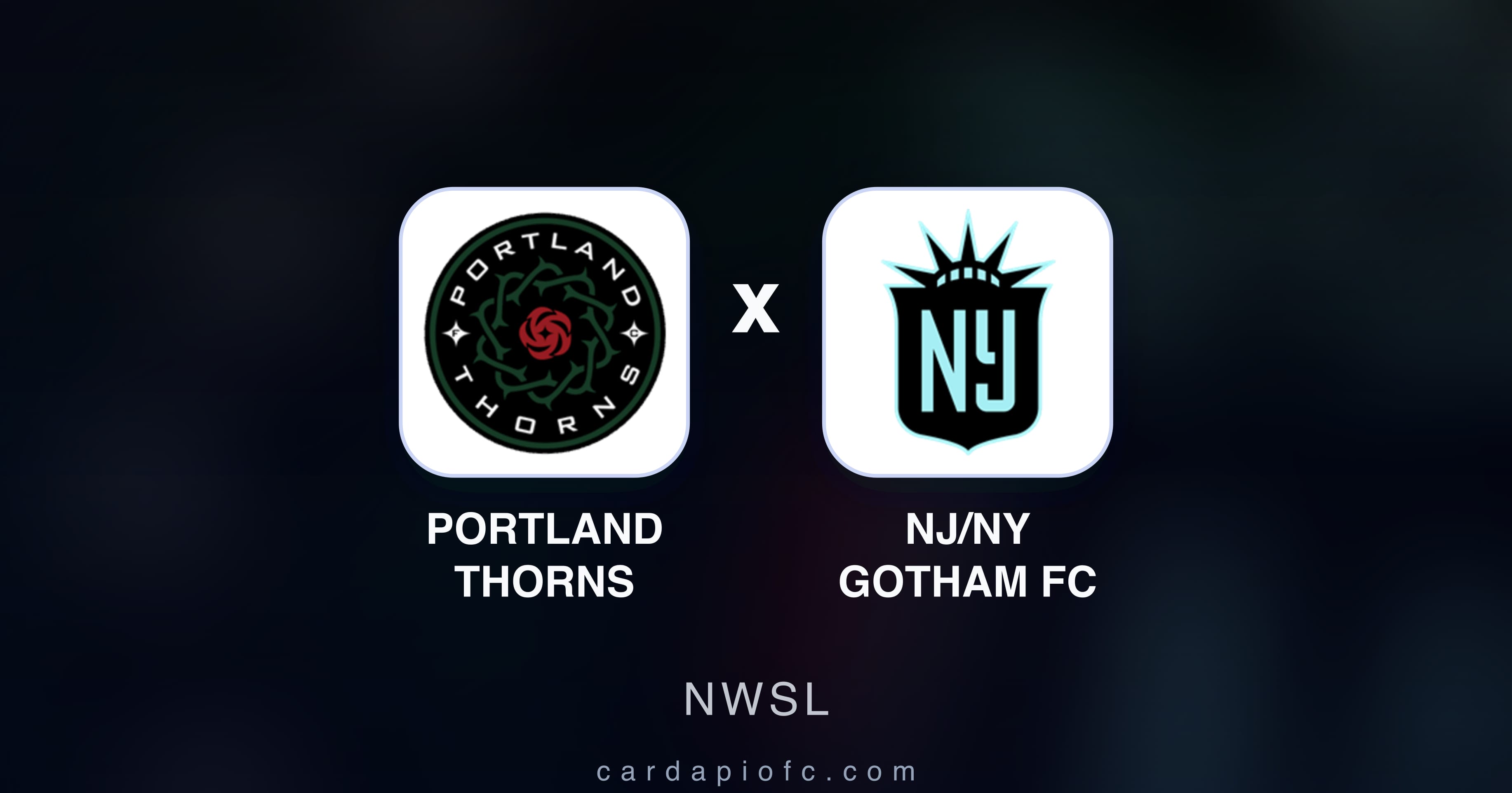 Preview image for Portland Thorns vs NJ/NY Gotham FC (NWSL)
