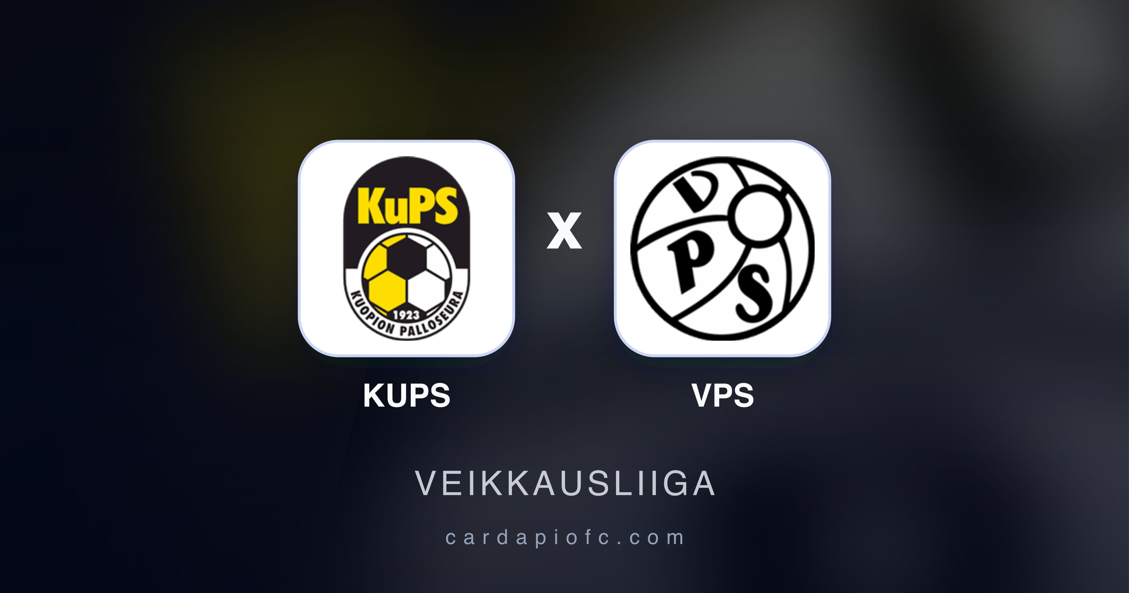 Preview image for KuPS vs VPS (Veikkausliiga)