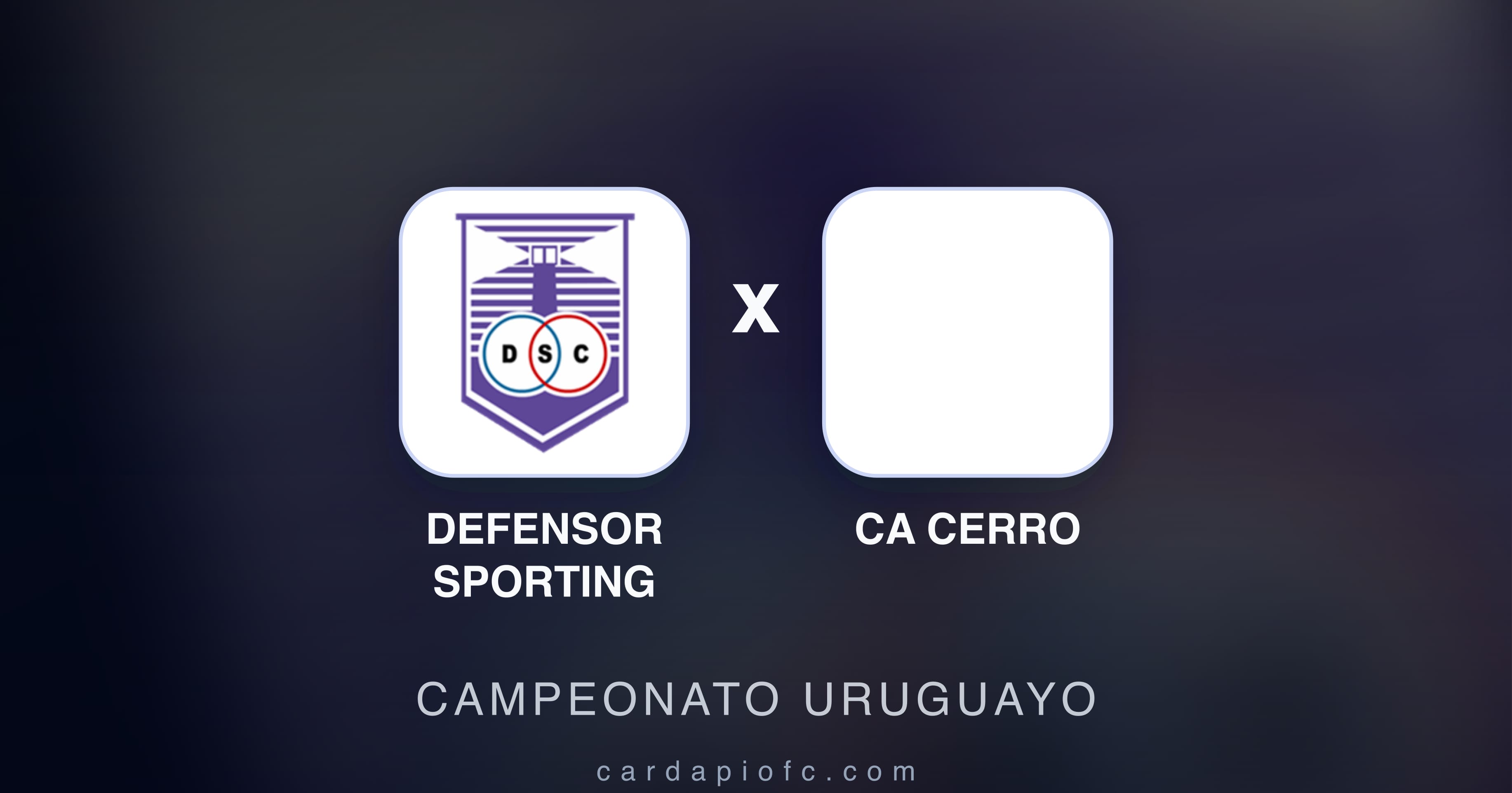 Preview image for Defensor Sporting vs CA Cerro (Campeonato Uruguayo)