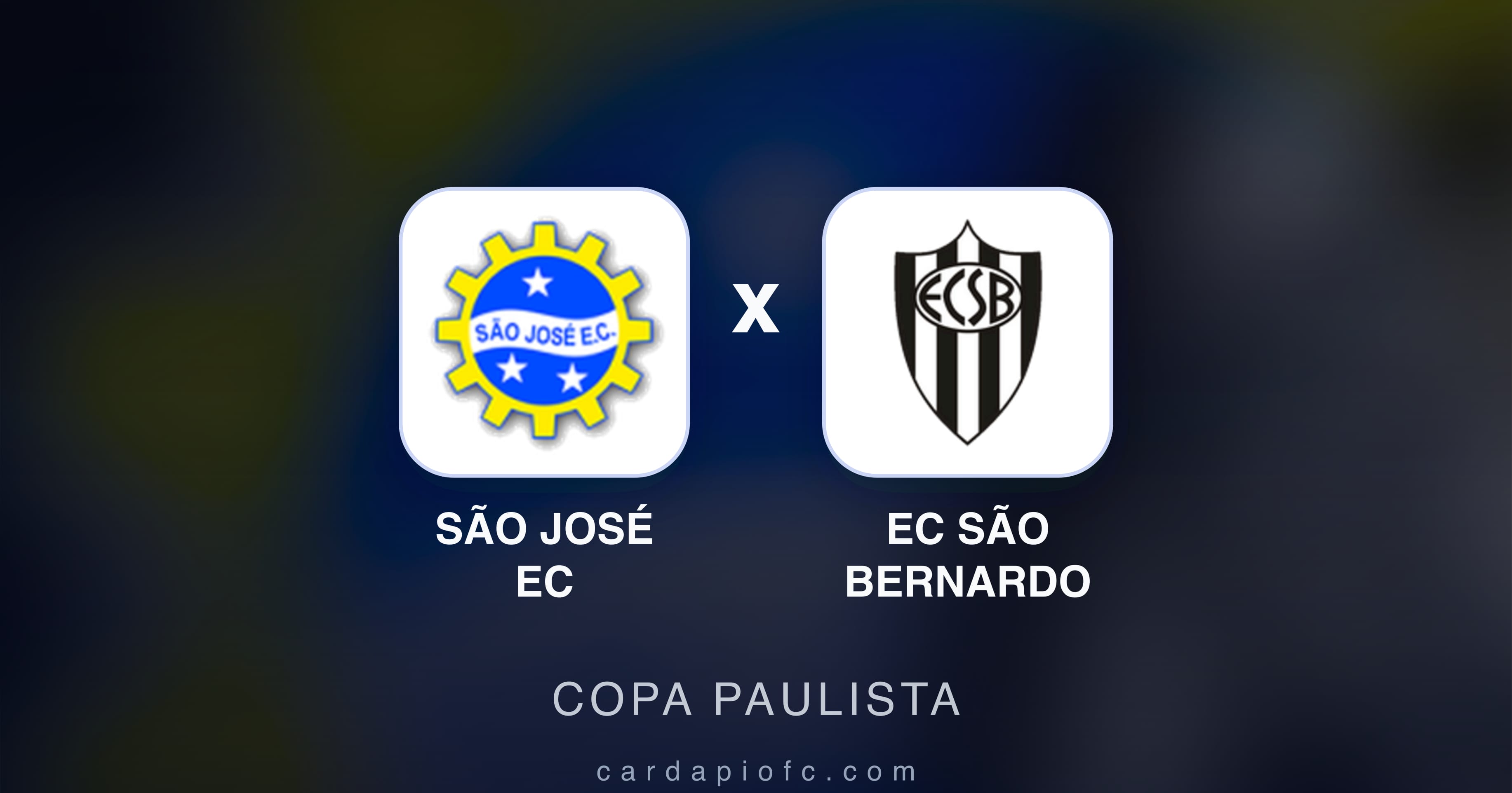 Preview image for São José EC vs EC São Bernardo (Copa Paulista)