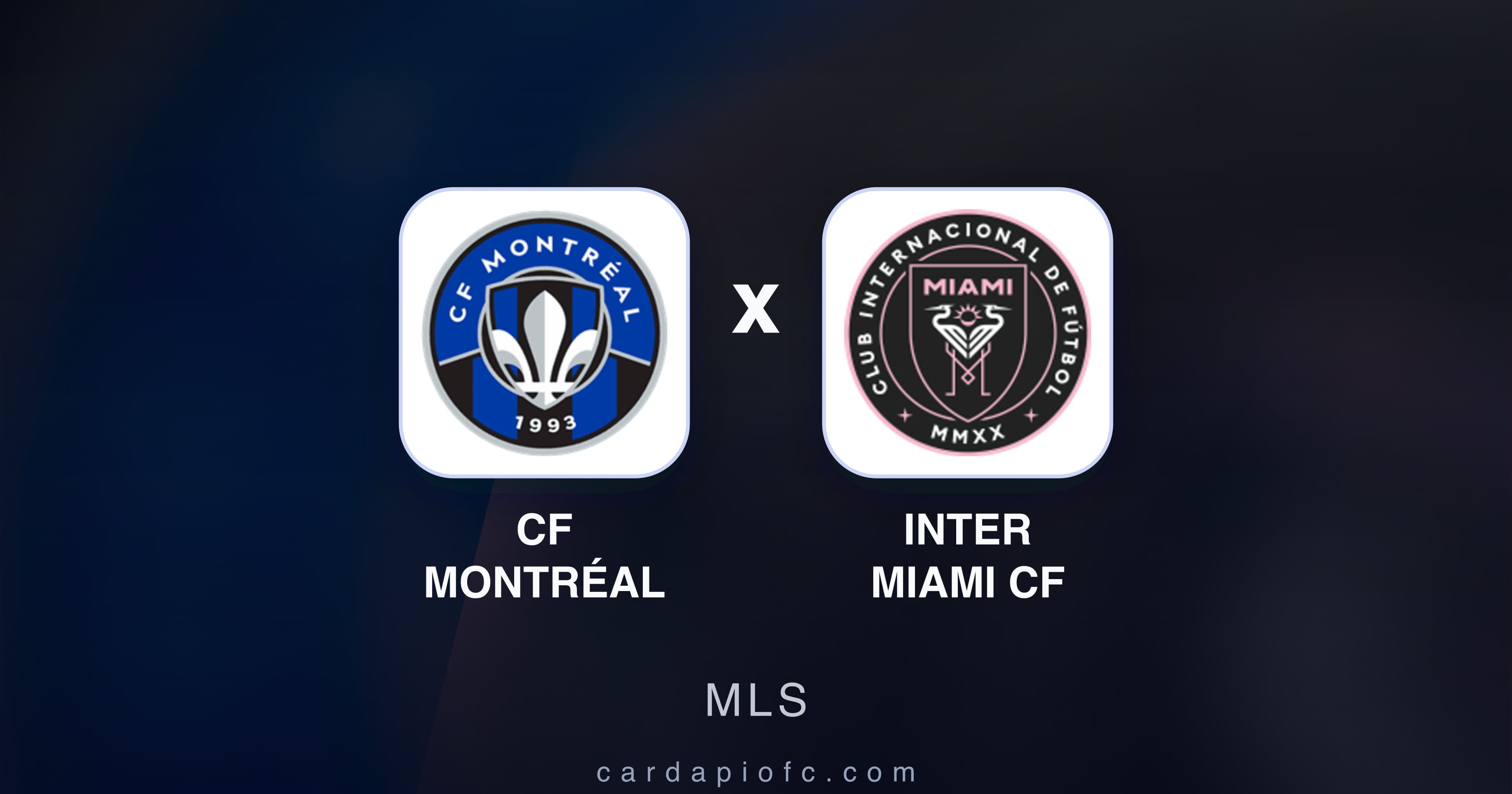 Preview image for CF Montréal vs Inter Miami CF (MLS)