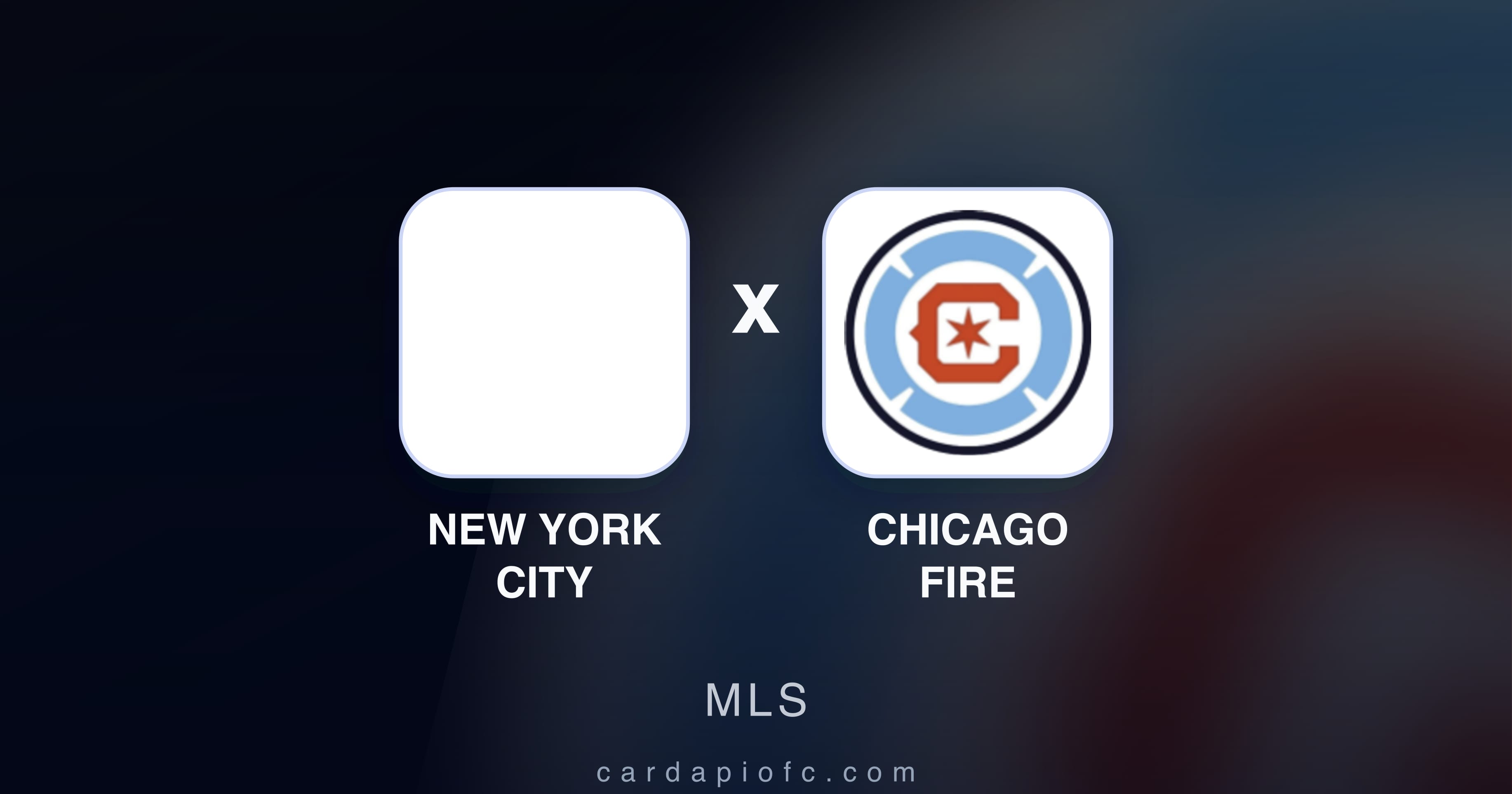 Preview image for New York City vs Chicago Fire (MLS)