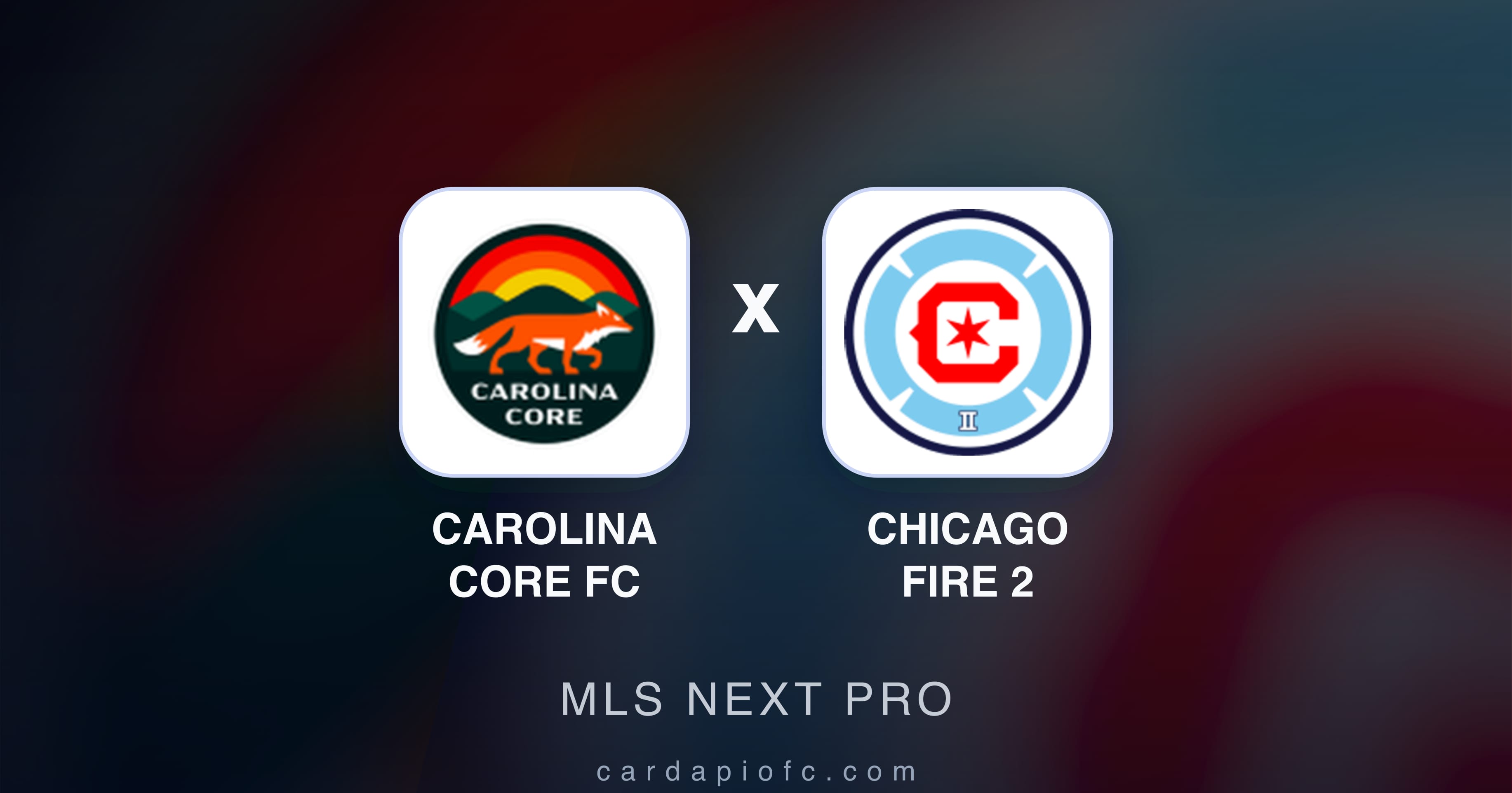 Preview image for Carolina Core FC vs Chicago Fire 2 (MLS Next Pro)