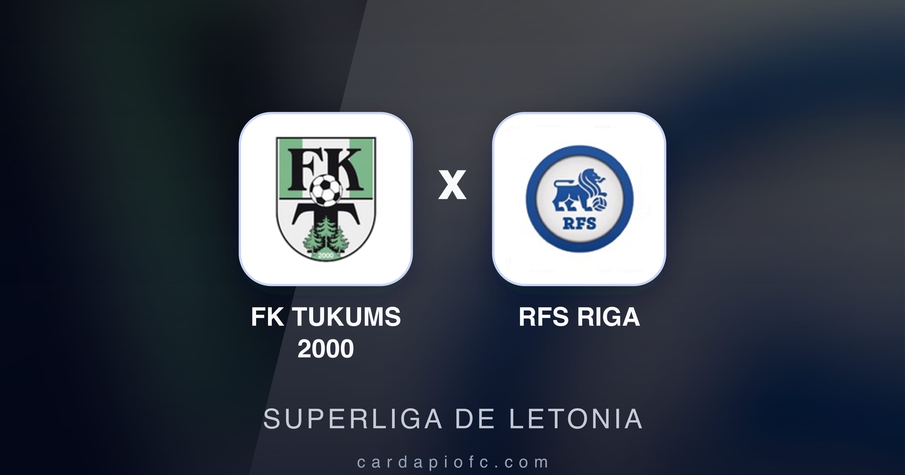 Preview image for FK Tukums 2000 vs RFS Riga (Superliga de Letonia)