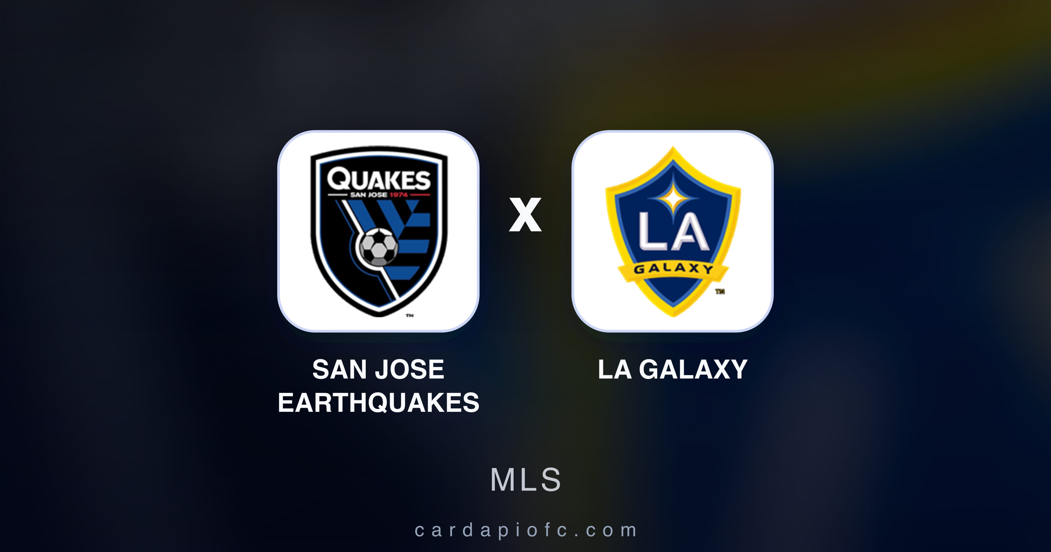 Preview image for San Jose Earthquakes vs LA Galaxy (MLS)