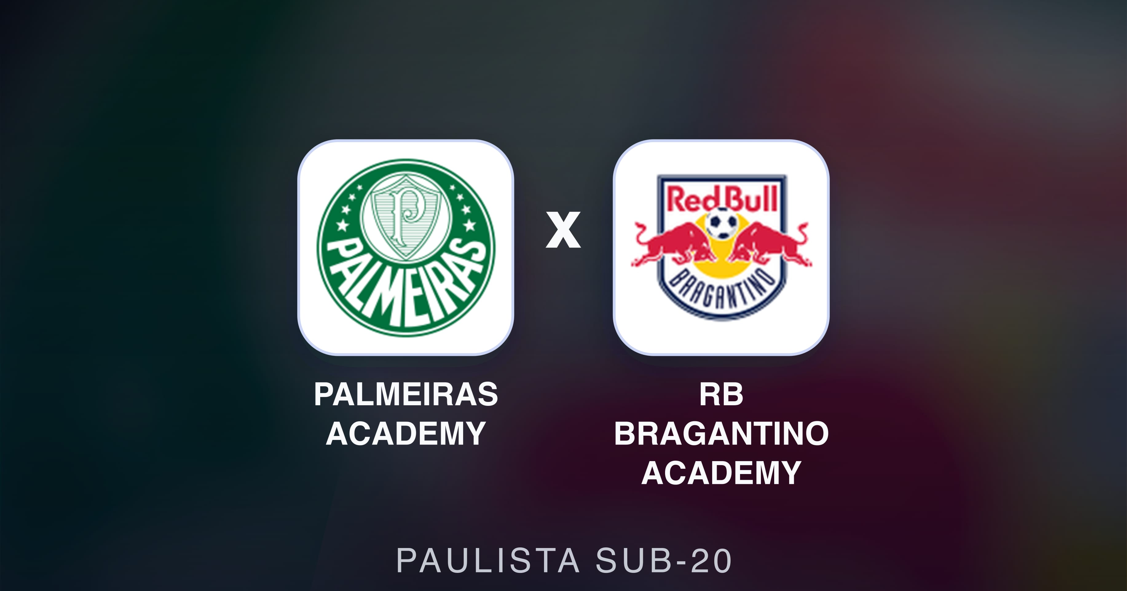 Preview image for Palmeiras Academy vs RB Bragantino Academy (Paulista Sub-20)