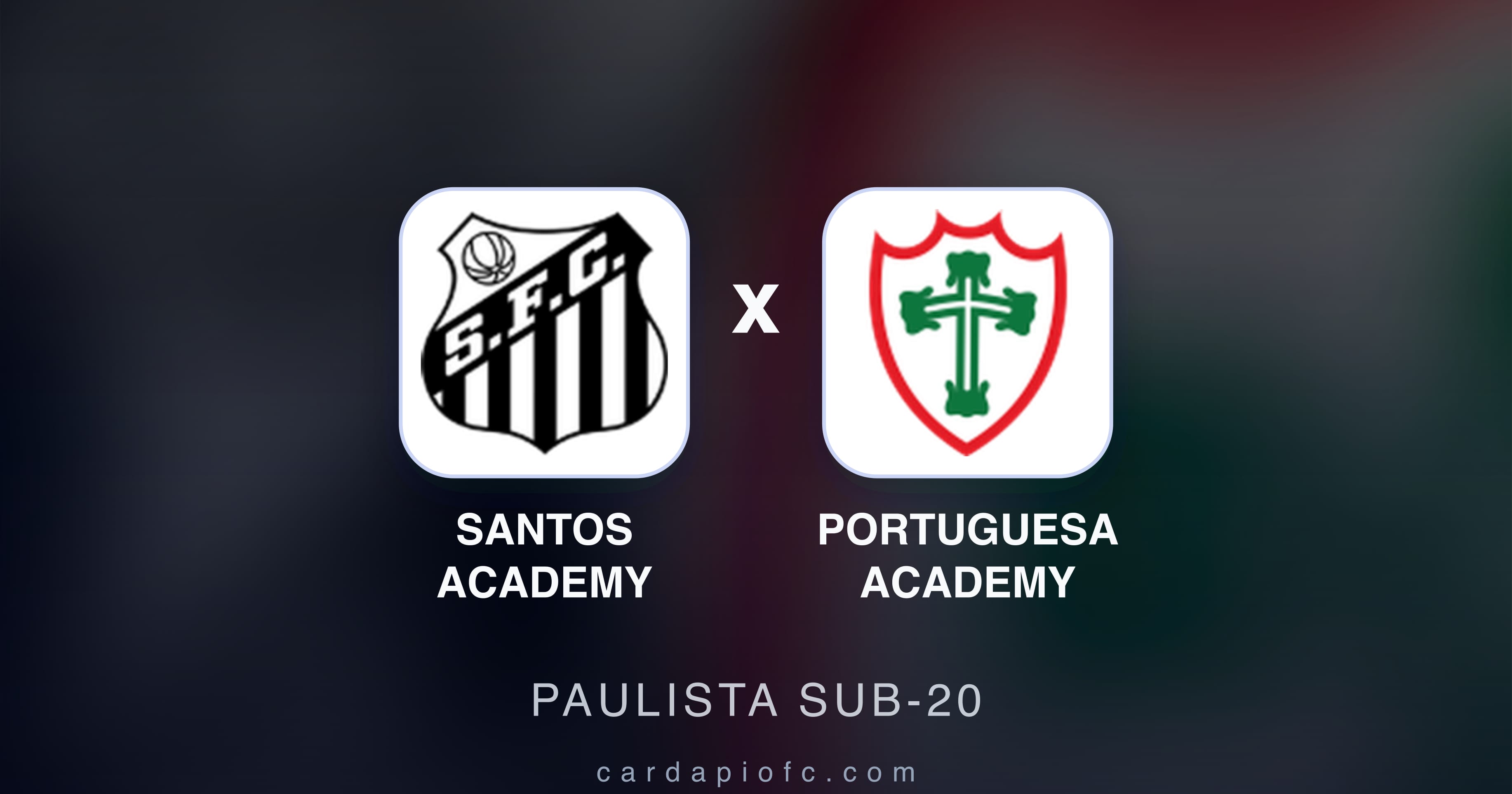 Preview image for Santos Academy vs Portuguesa Academy (Paulista Sub-20)