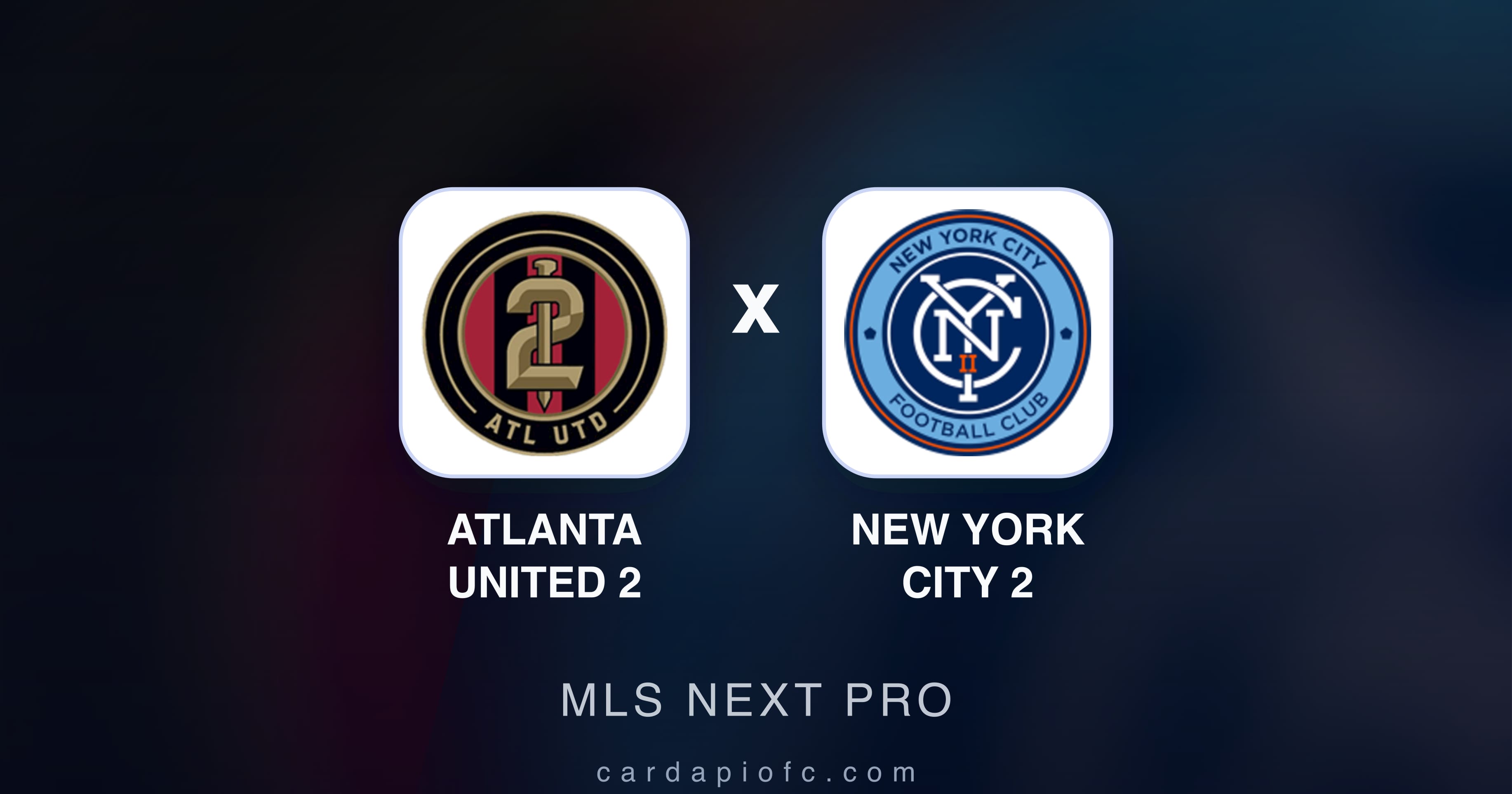 Preview image for Atlanta United 2 vs New York City 2 (MLS Next Pro)