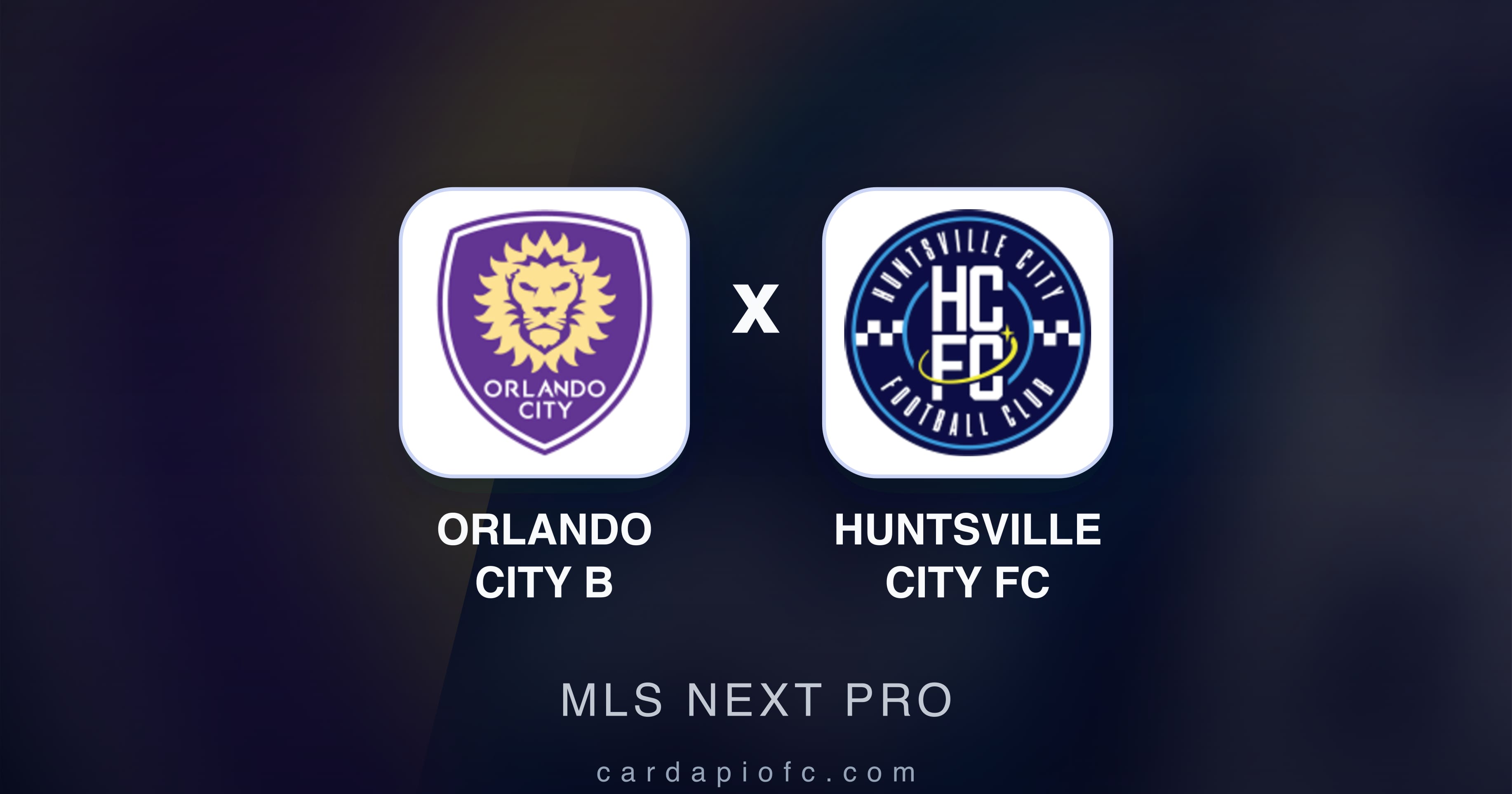 Preview image for Orlando City B vs Huntsville City FC (MLS Next Pro)
