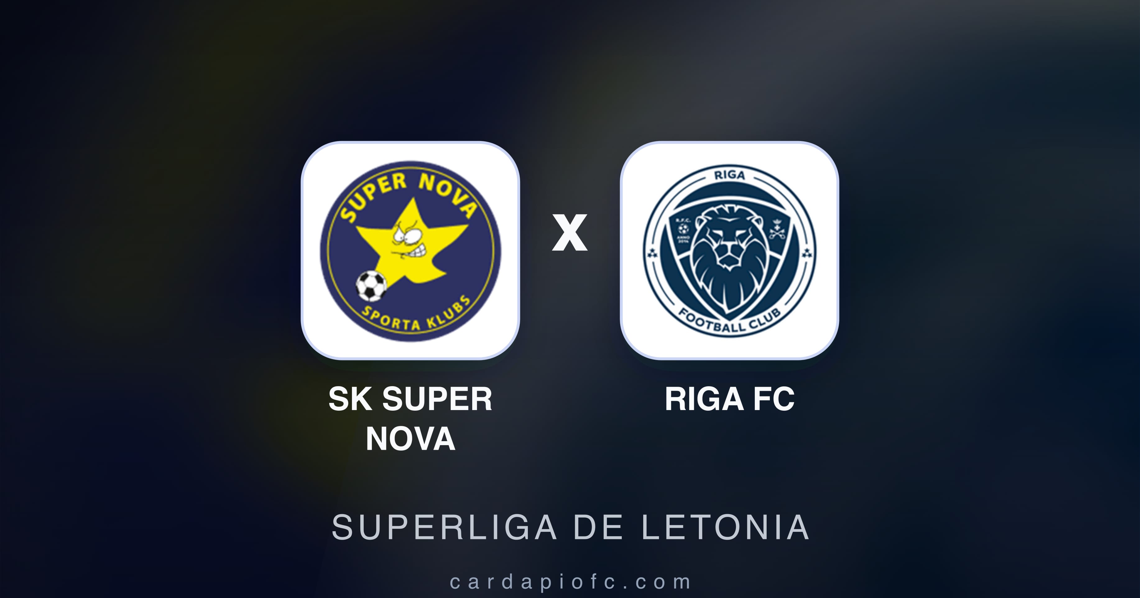 Preview image for SK Super Nova vs Riga FC (Superliga de Letonia)