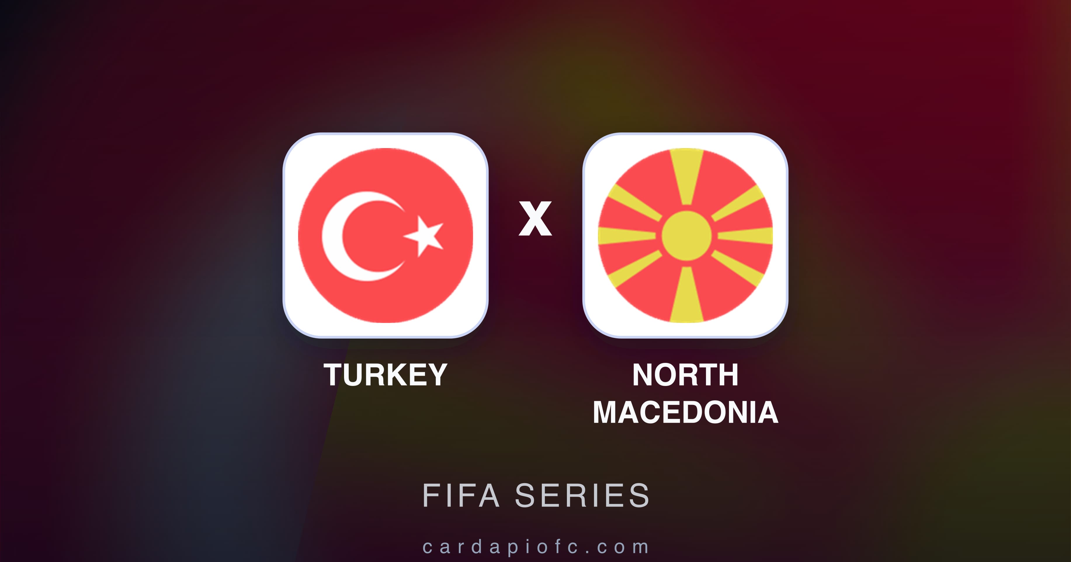 Imagen previa de Turkey vs North Macedonia (FIFA Series)