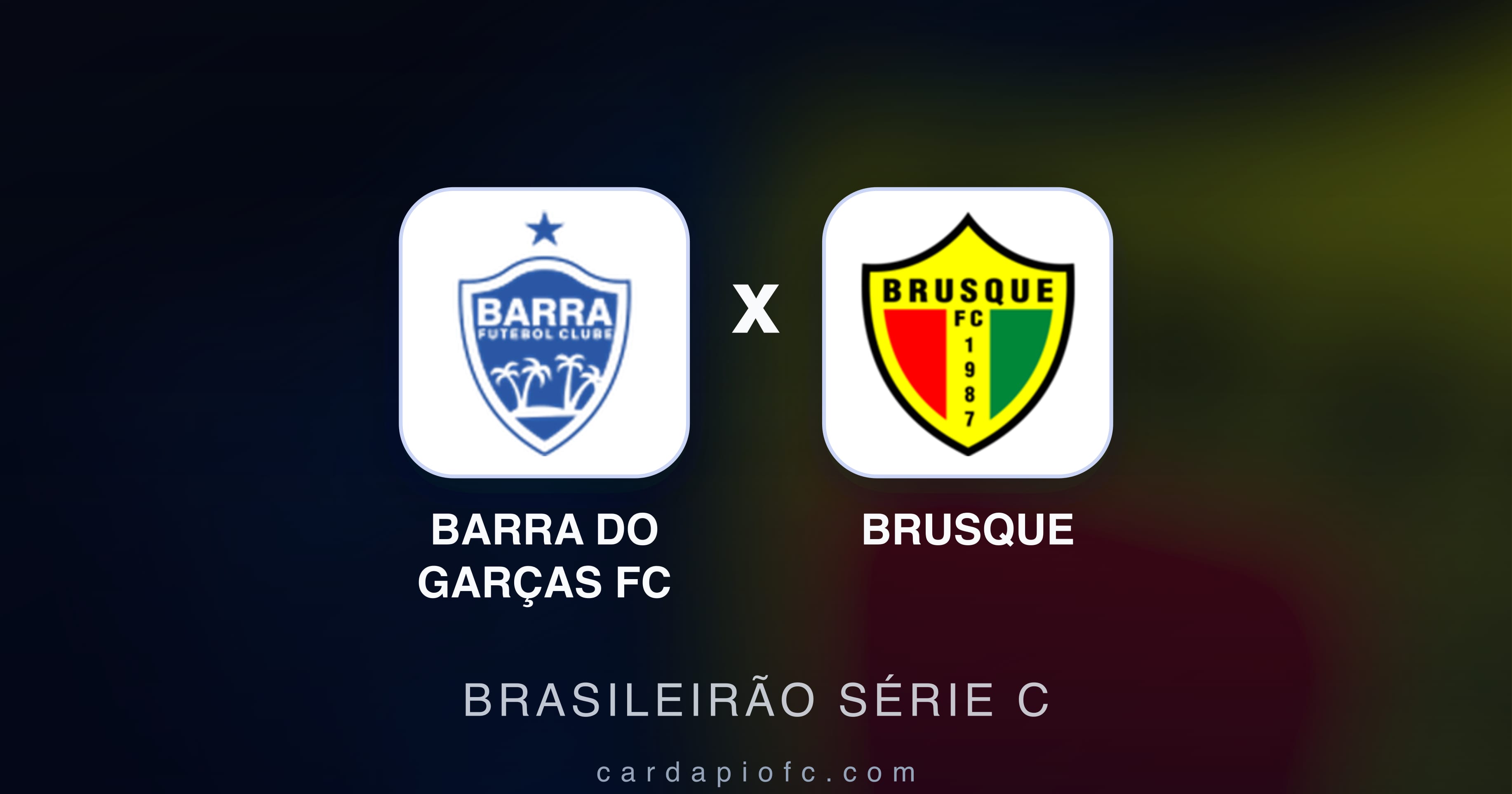 Imagen previa de Barra do Garças FC vs Brusque (Brasileirão Série C)