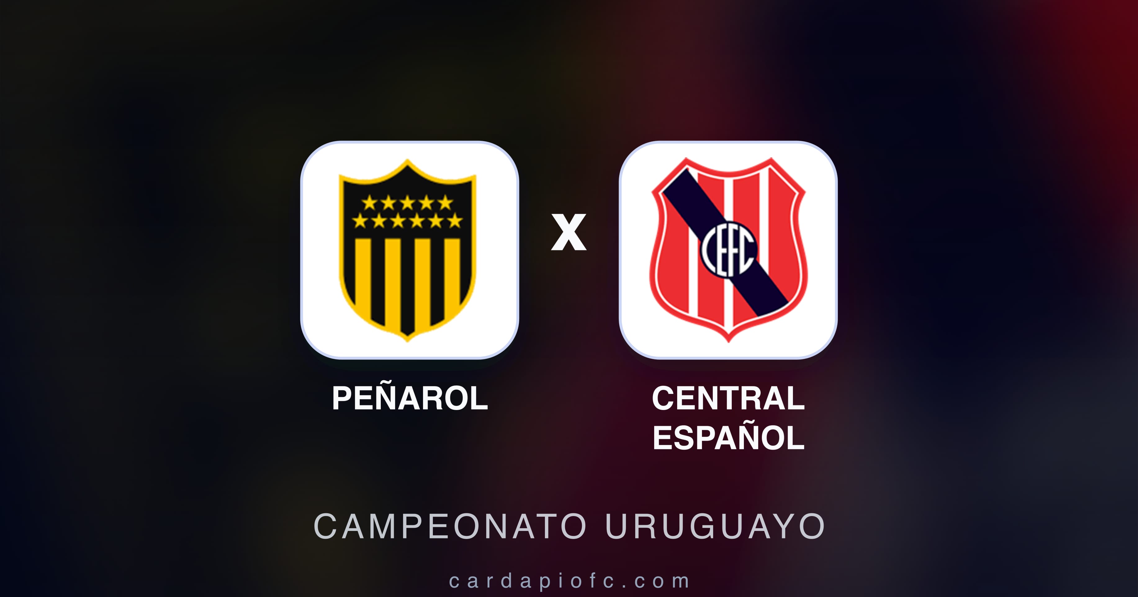 Imagen previa de Peñarol vs Central Español (Campeonato Uruguayo)