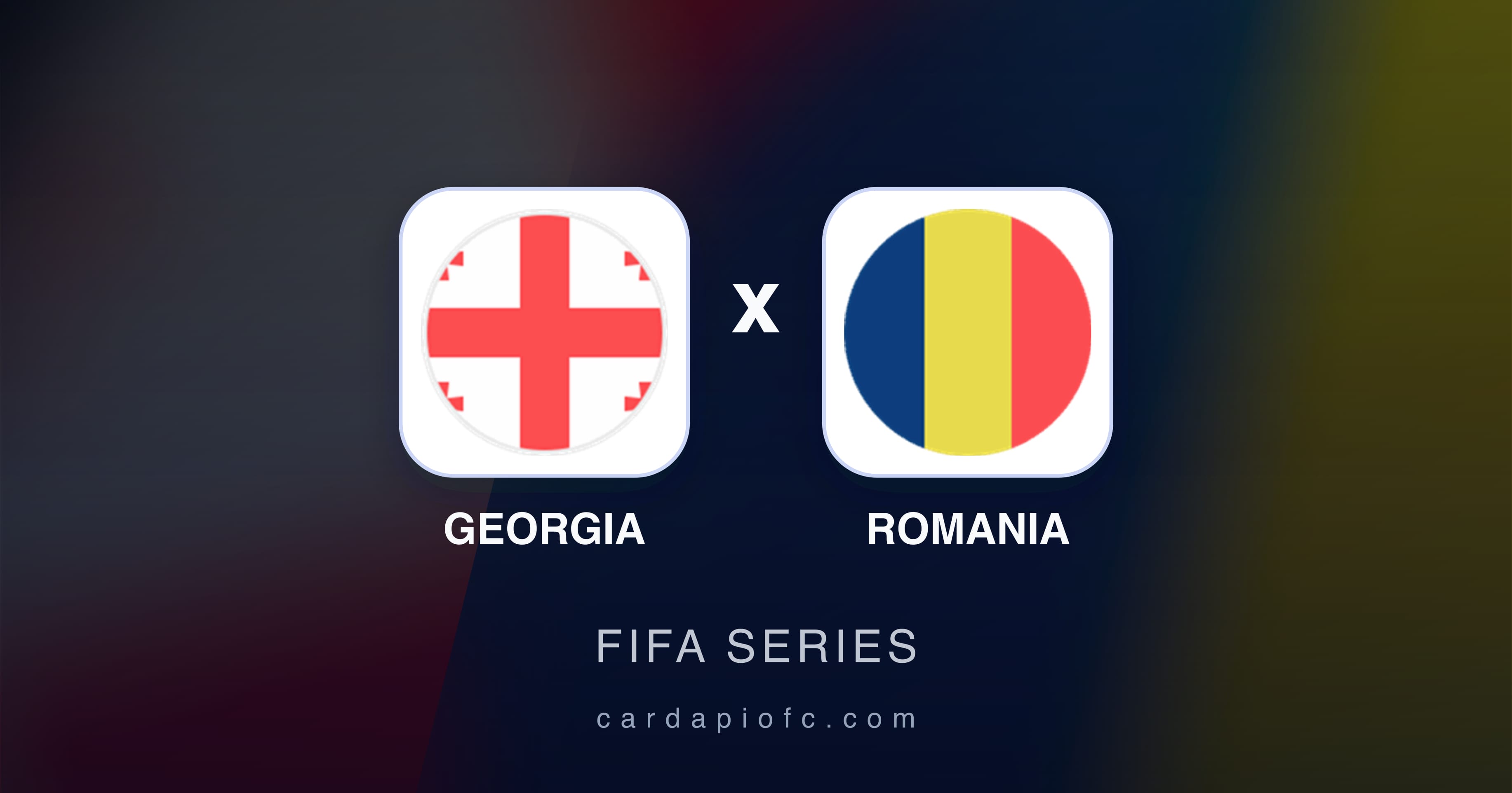 Imagen previa de Georgia vs Romania (FIFA Series)