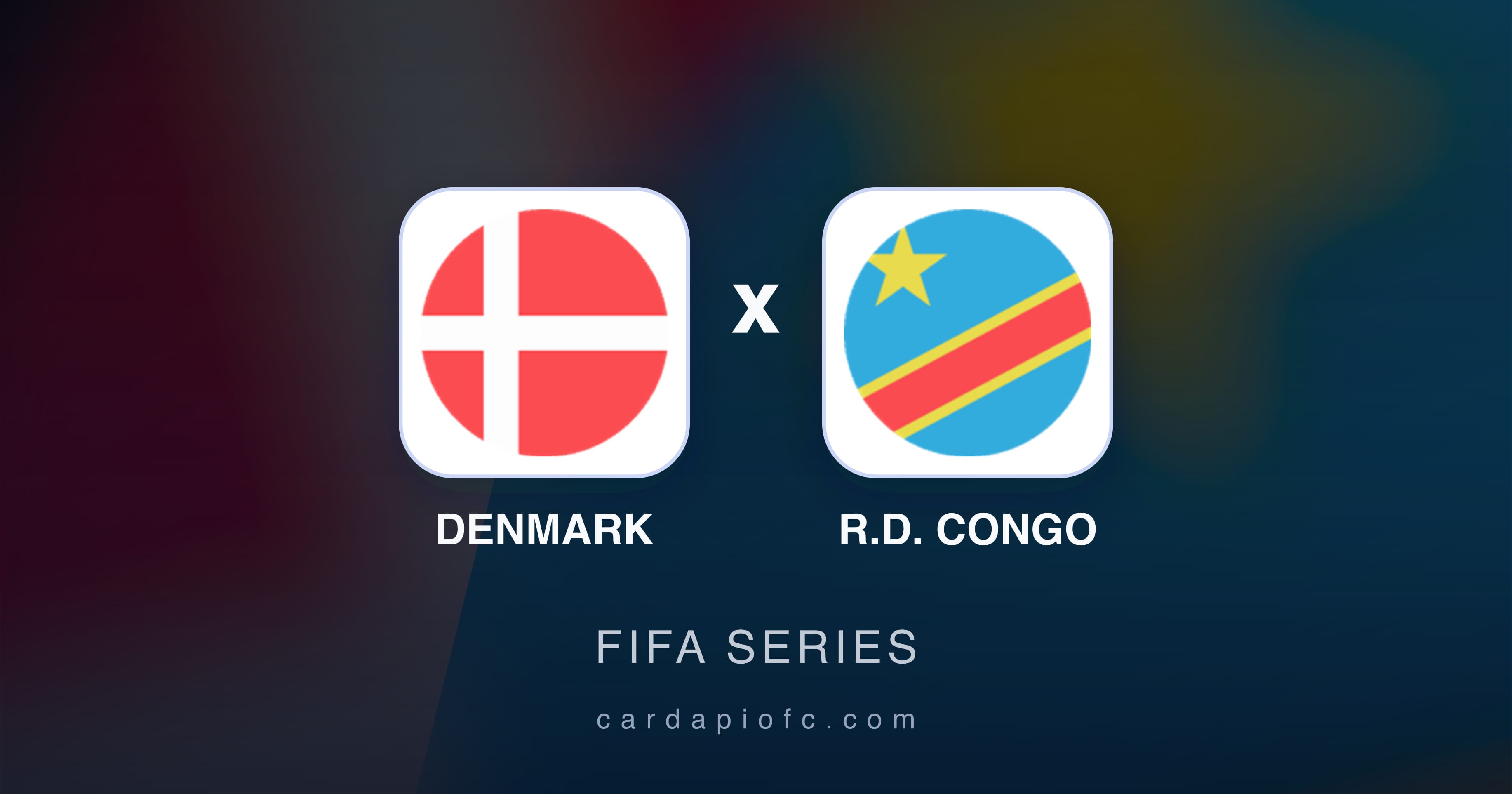 Imagen previa de Denmark vs R.D. Congo (FIFA Series)