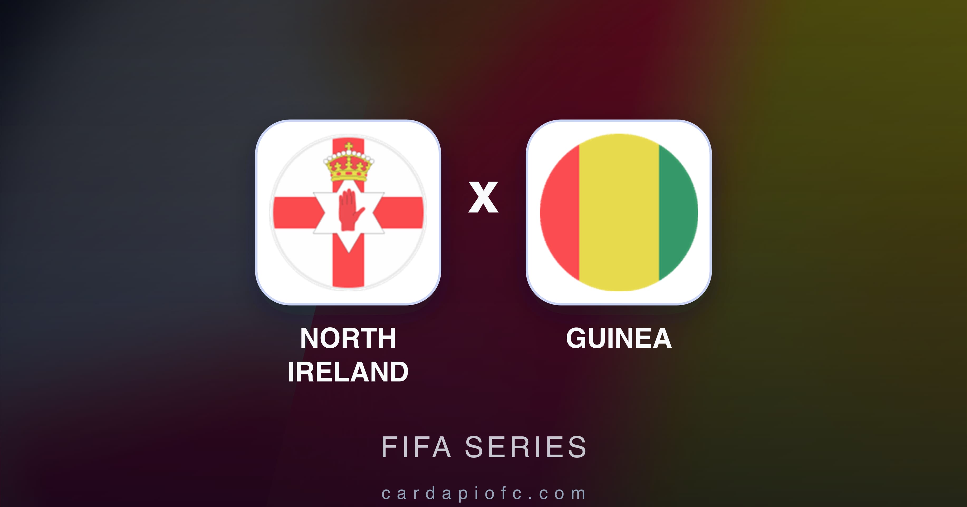 Imagen previa de North Ireland vs Guinea (FIFA Series)