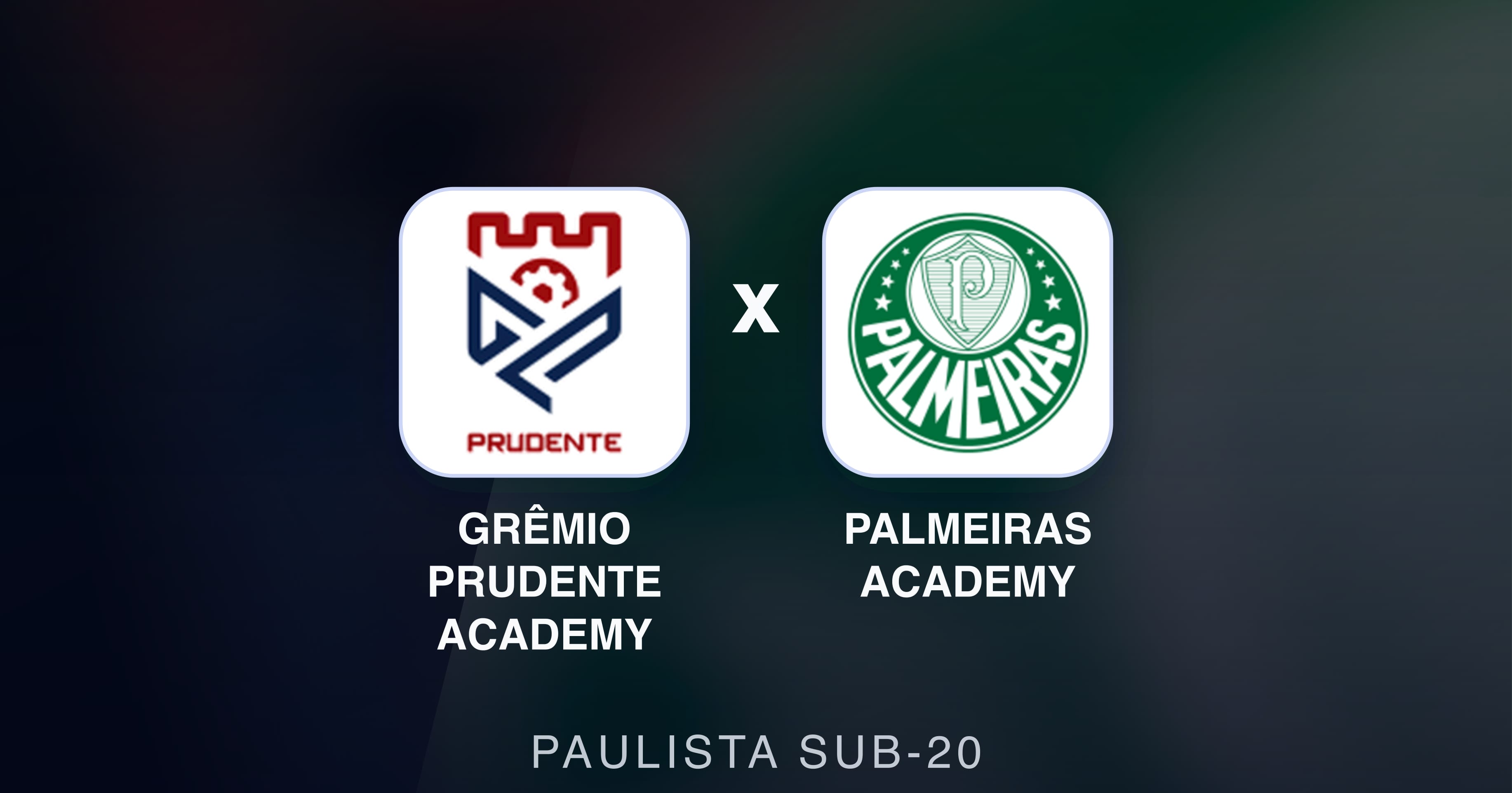 Imagen previa de Grêmio Prudente Academy vs Palmeiras Academy (Paulista Sub-20)