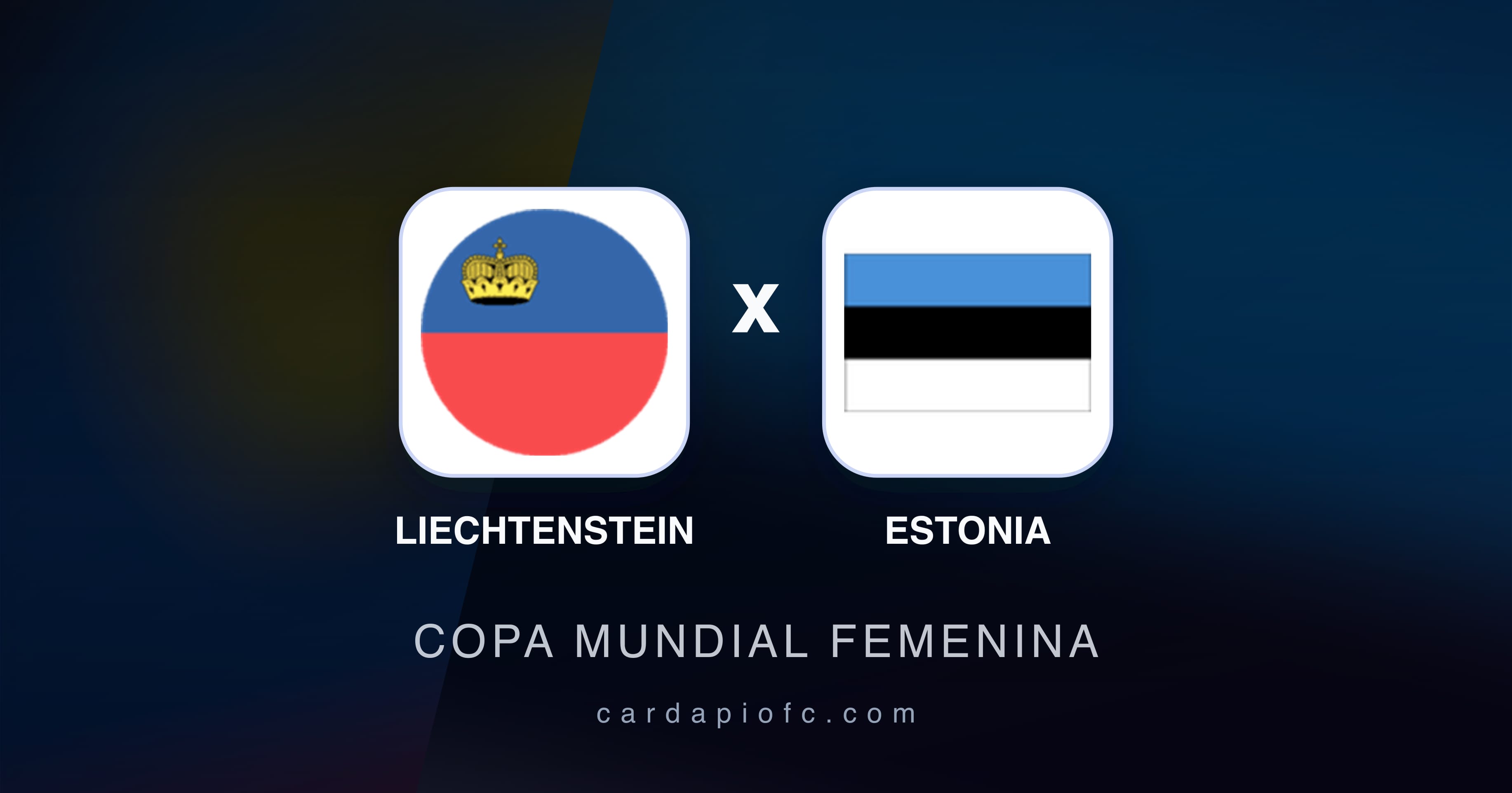 Liechtenstein बनाम Estonia (Copa Mundial Femenina) का पूर्वावलोकन चित्र