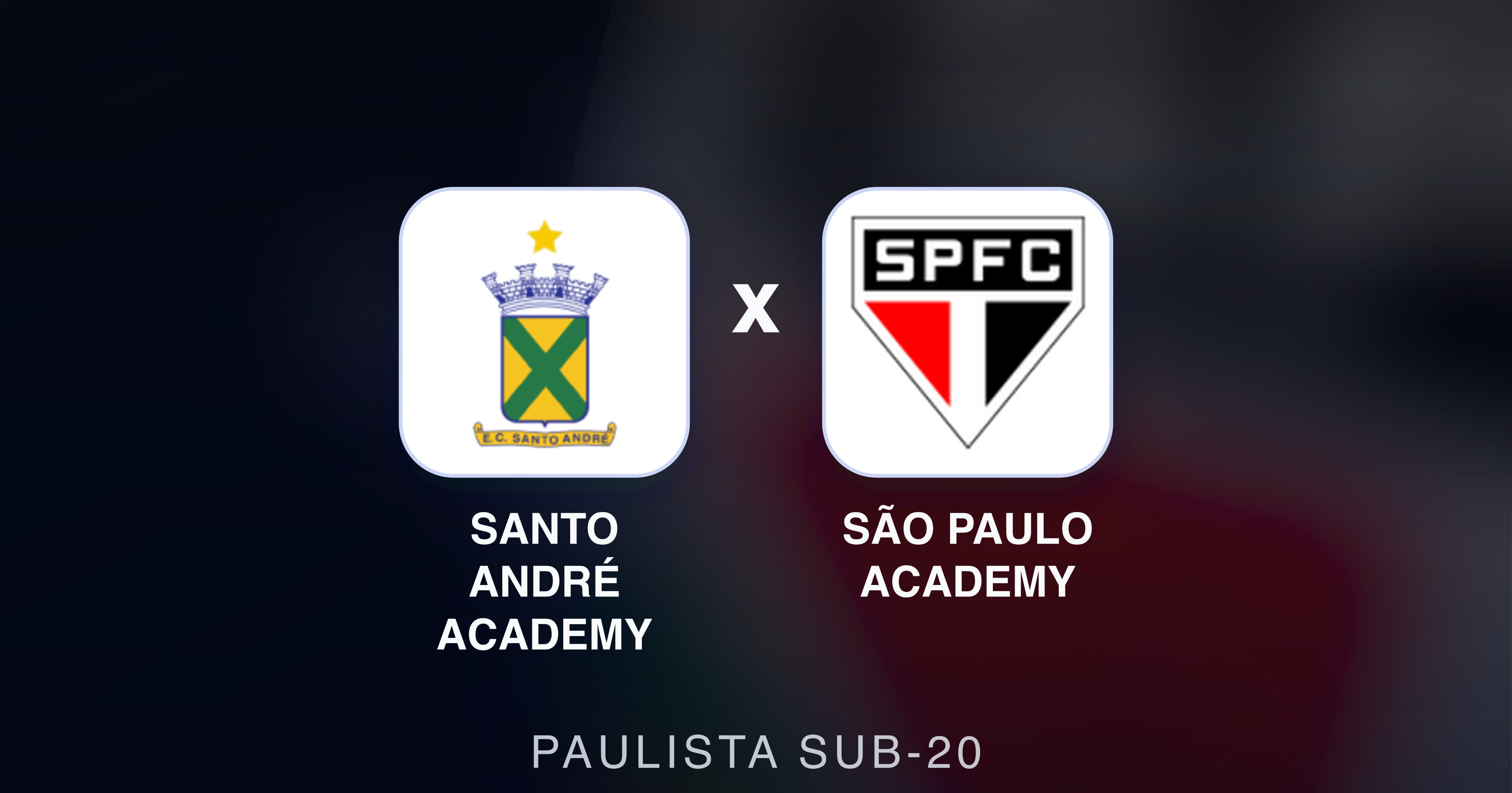 Imagen previa de Santo André Academy vs São Paulo Academy (Paulista Sub-20)