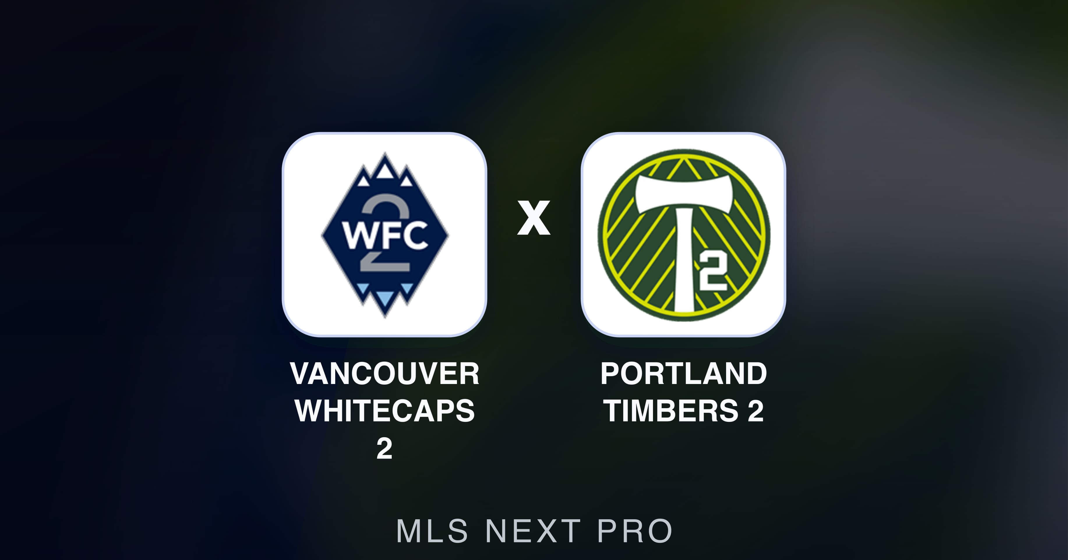 Imagen previa de Vancouver Whitecaps 2 vs Portland Timbers 2 (MLS Next Pro)