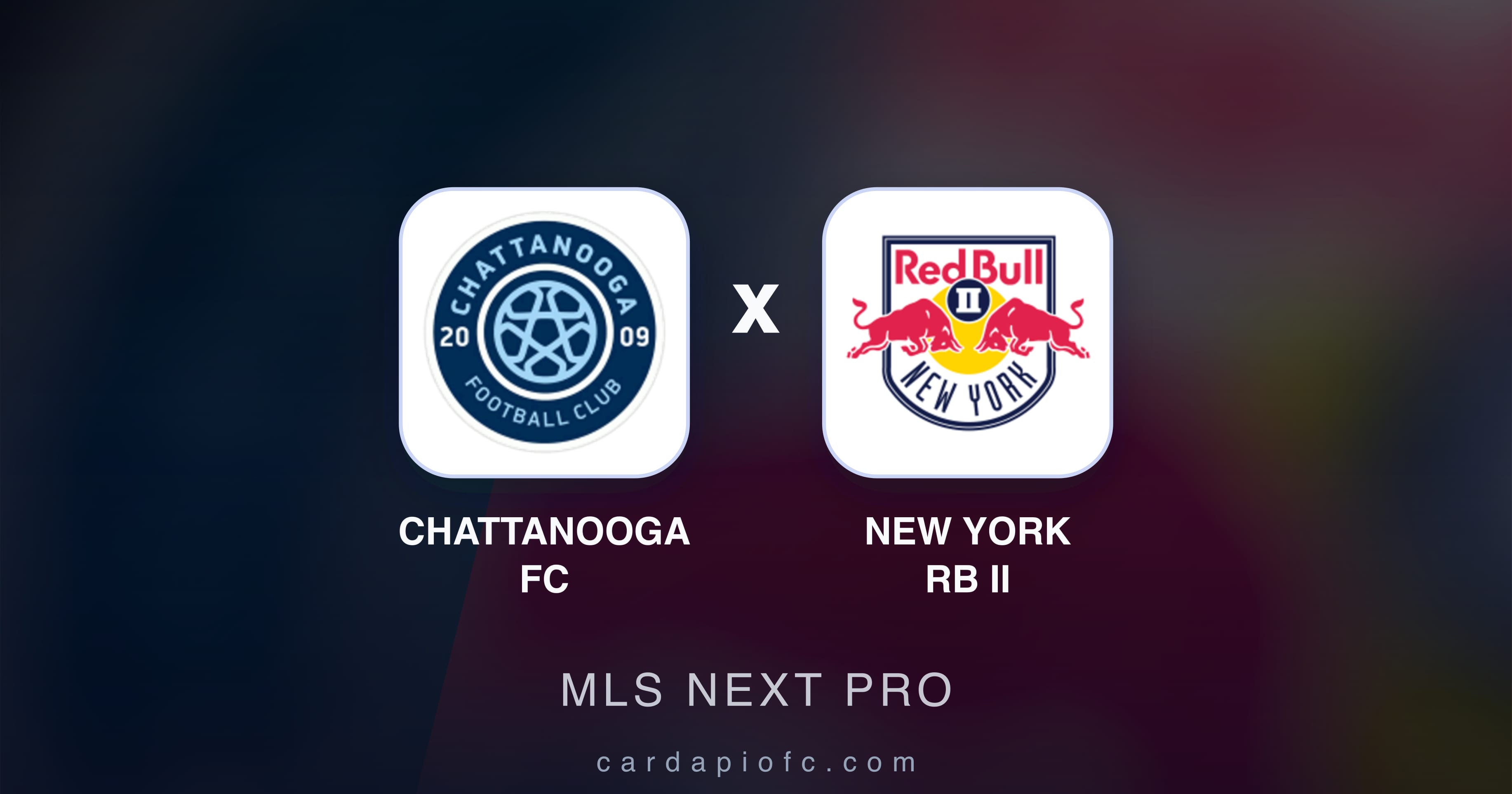Imagen previa de Chattanooga FC vs New York RB II (MLS Next Pro)