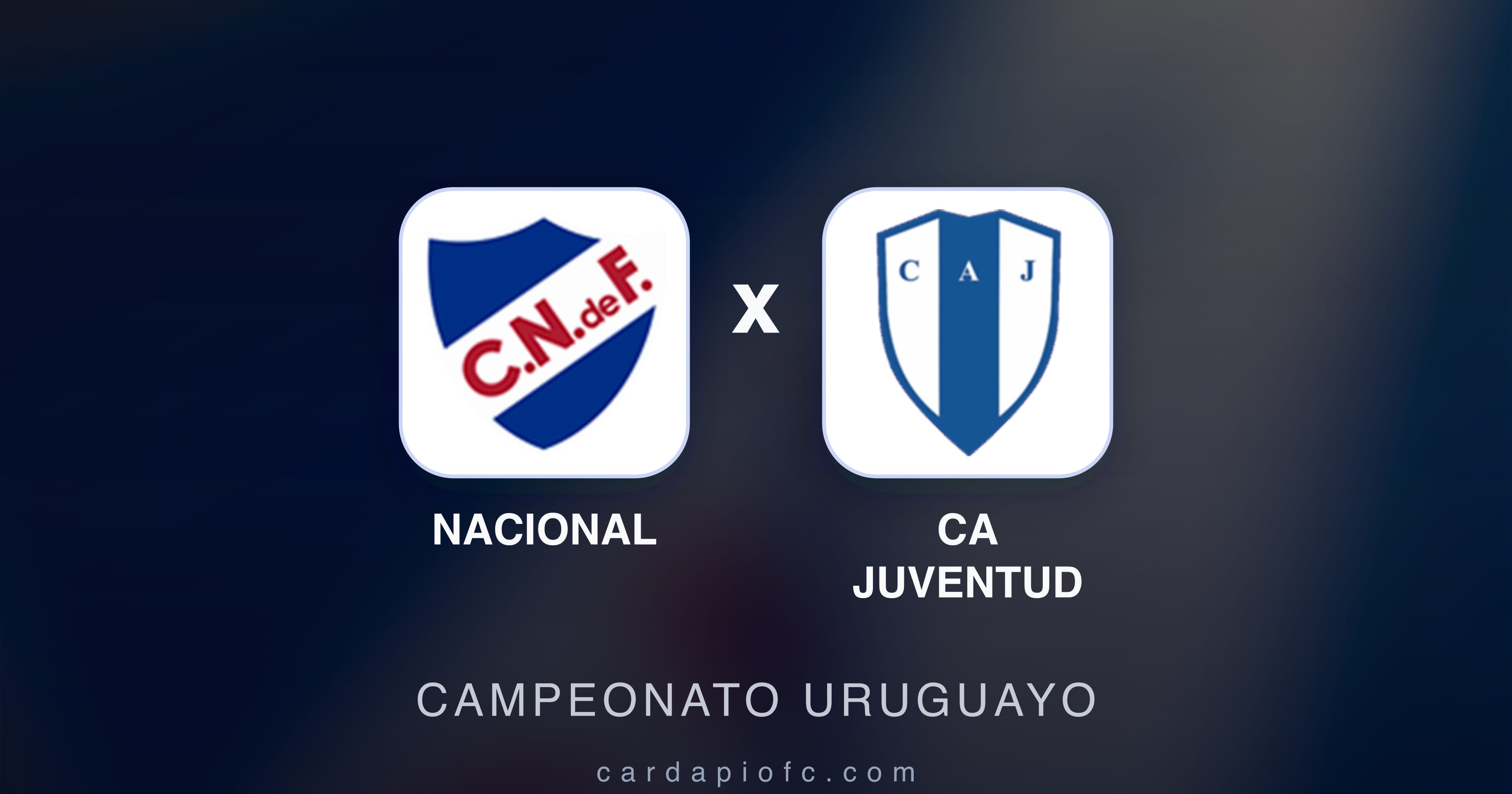 Imagen previa de Nacional vs CA Juventud (Campeonato Uruguayo)