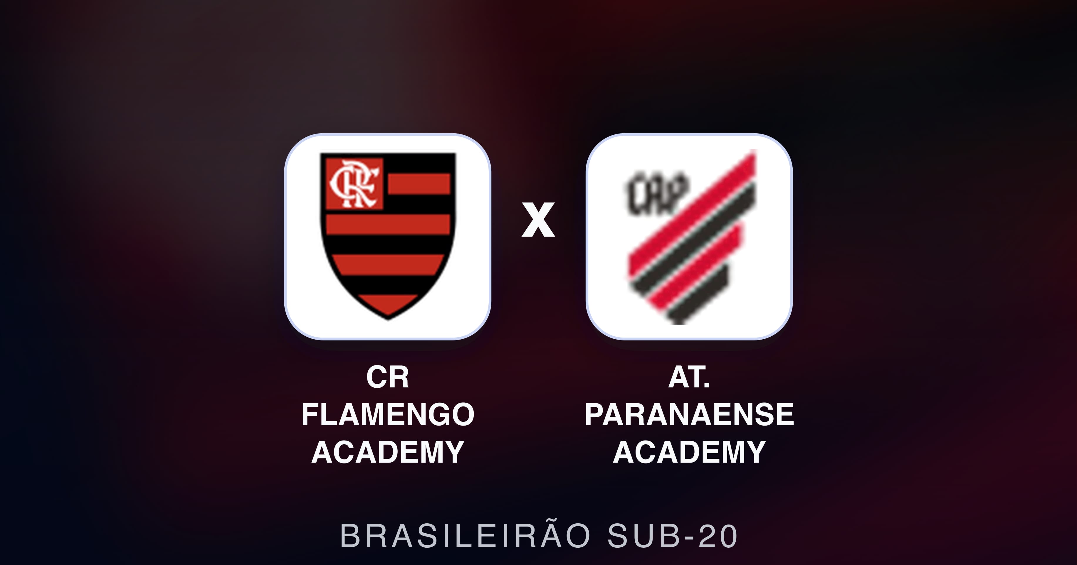 CR Flamengo Academy बनाम At. Paranaense Academy (Brasileirão Sub-20) का पूर्वावलोकन चित्र