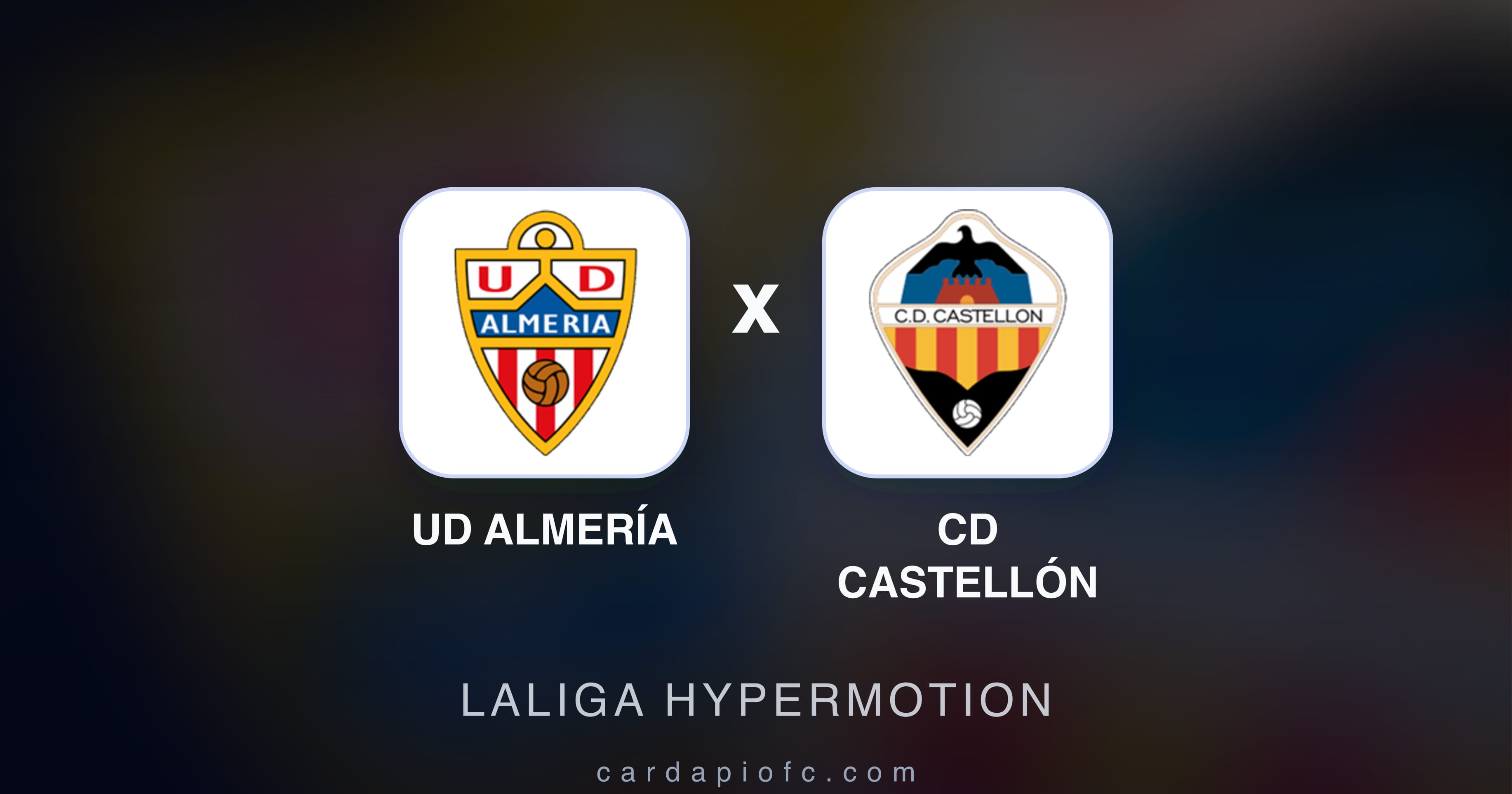 Prévia da transmissão de UD Almería x CD Castellón (LaLiga Hypermotion)
