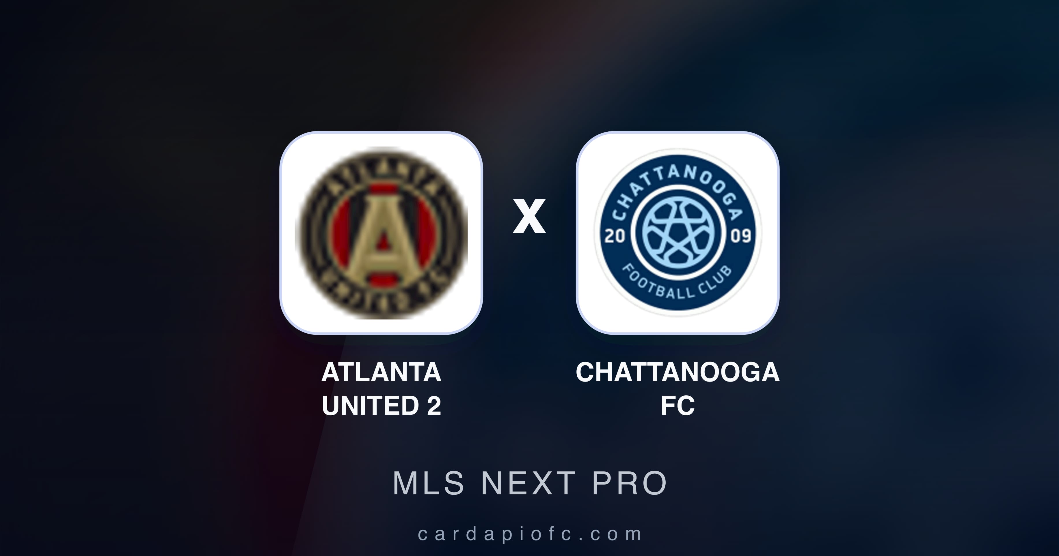 Prévia da transmissão de Atlanta United 2 x Chattanooga FC (MLS Next Pro)