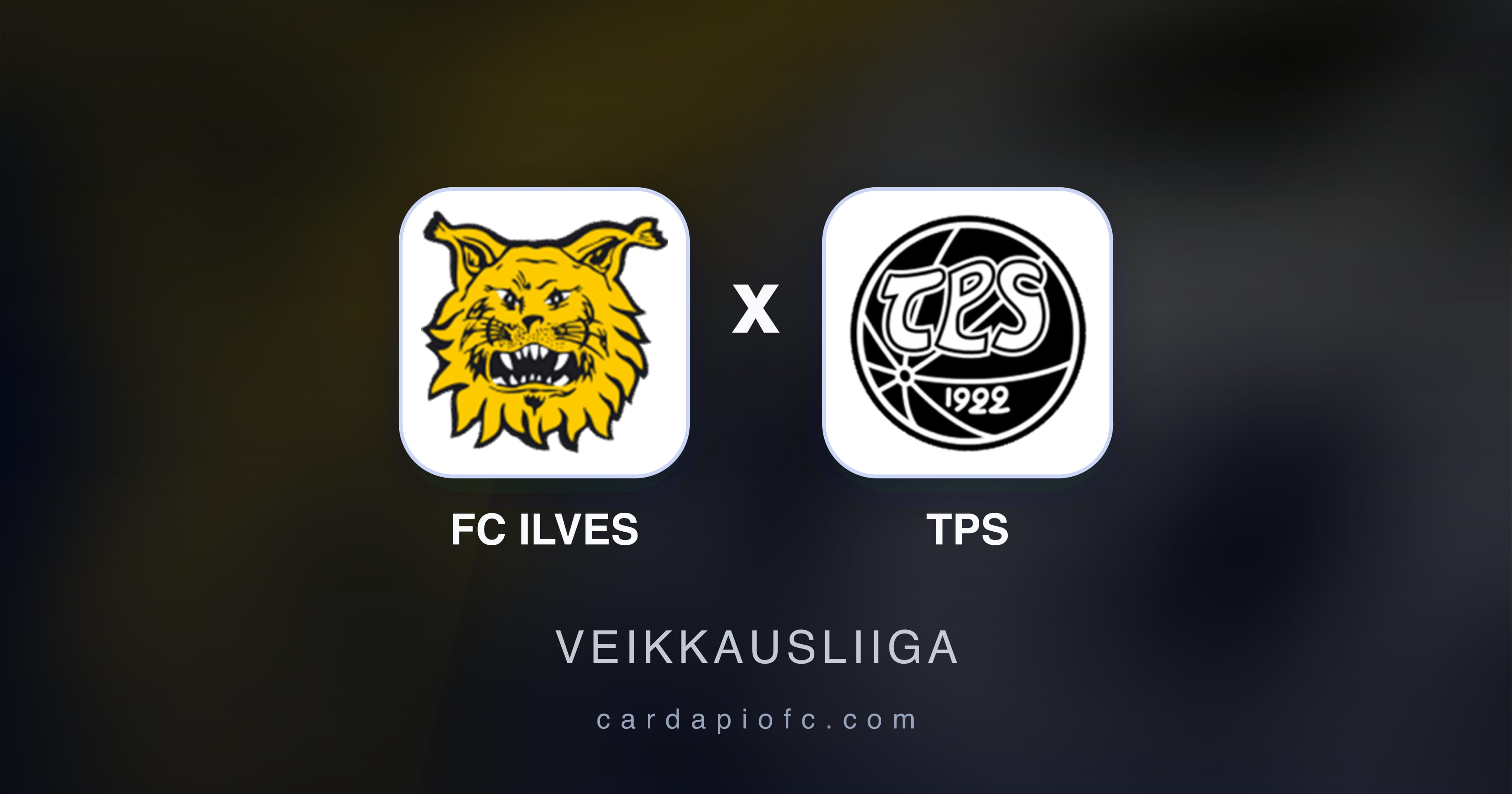 Prévia da transmissão de FC Ilves x TPS (Veikkausliiga)