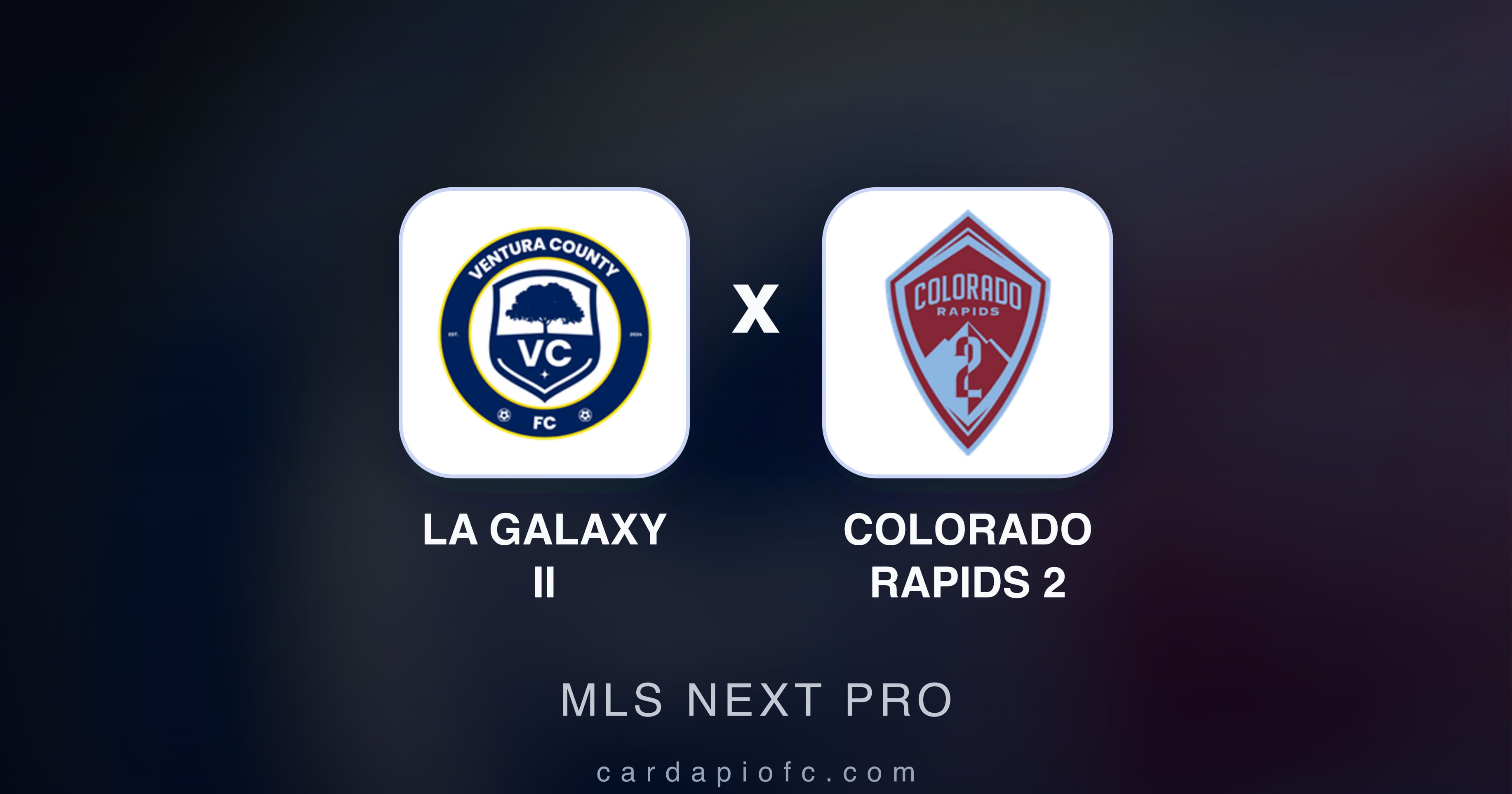 Prévia da transmissão de LA Galaxy II x Colorado Rapids 2 (MLS Next Pro)