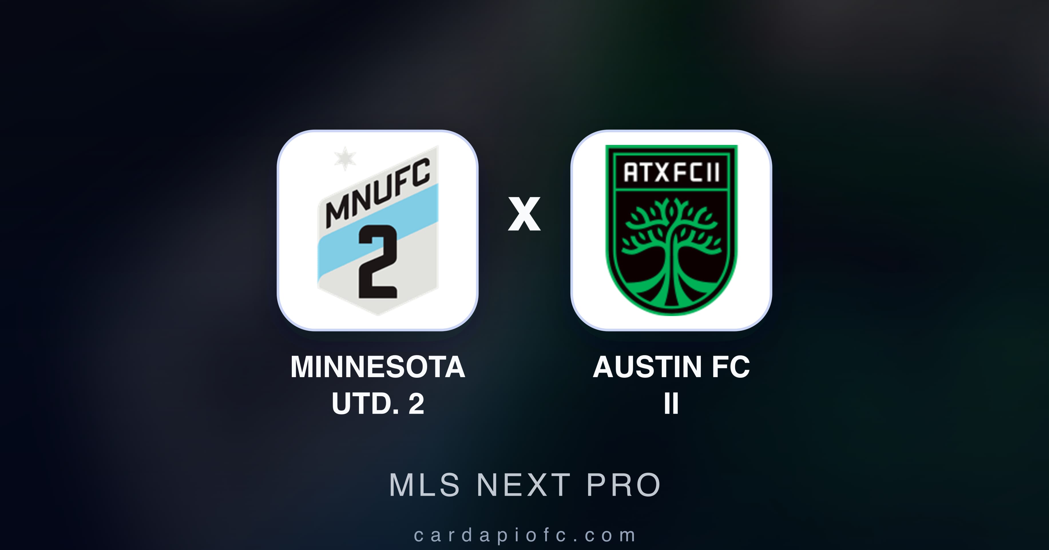 Prévia da transmissão de Minnesota Utd. 2 x Austin FC II (MLS Next Pro)