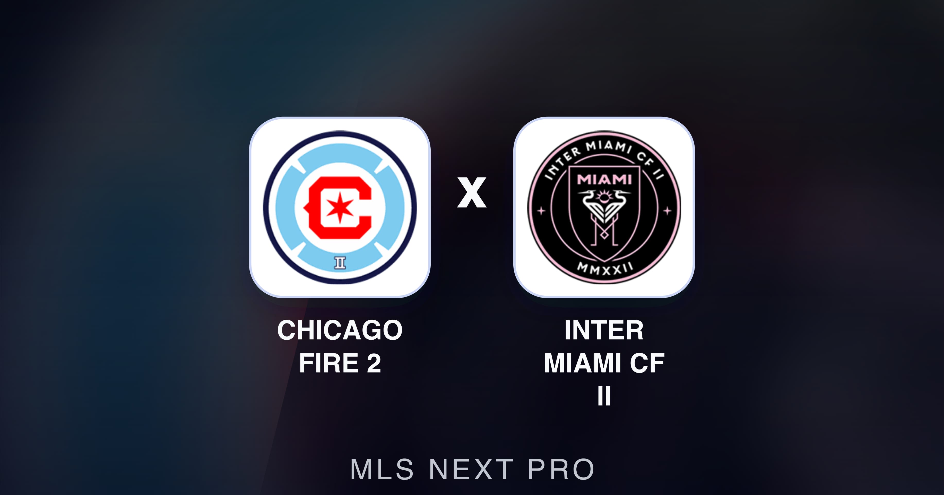 Prévia da transmissão de Chicago Fire 2 x Inter Miami CF II (MLS Next Pro)