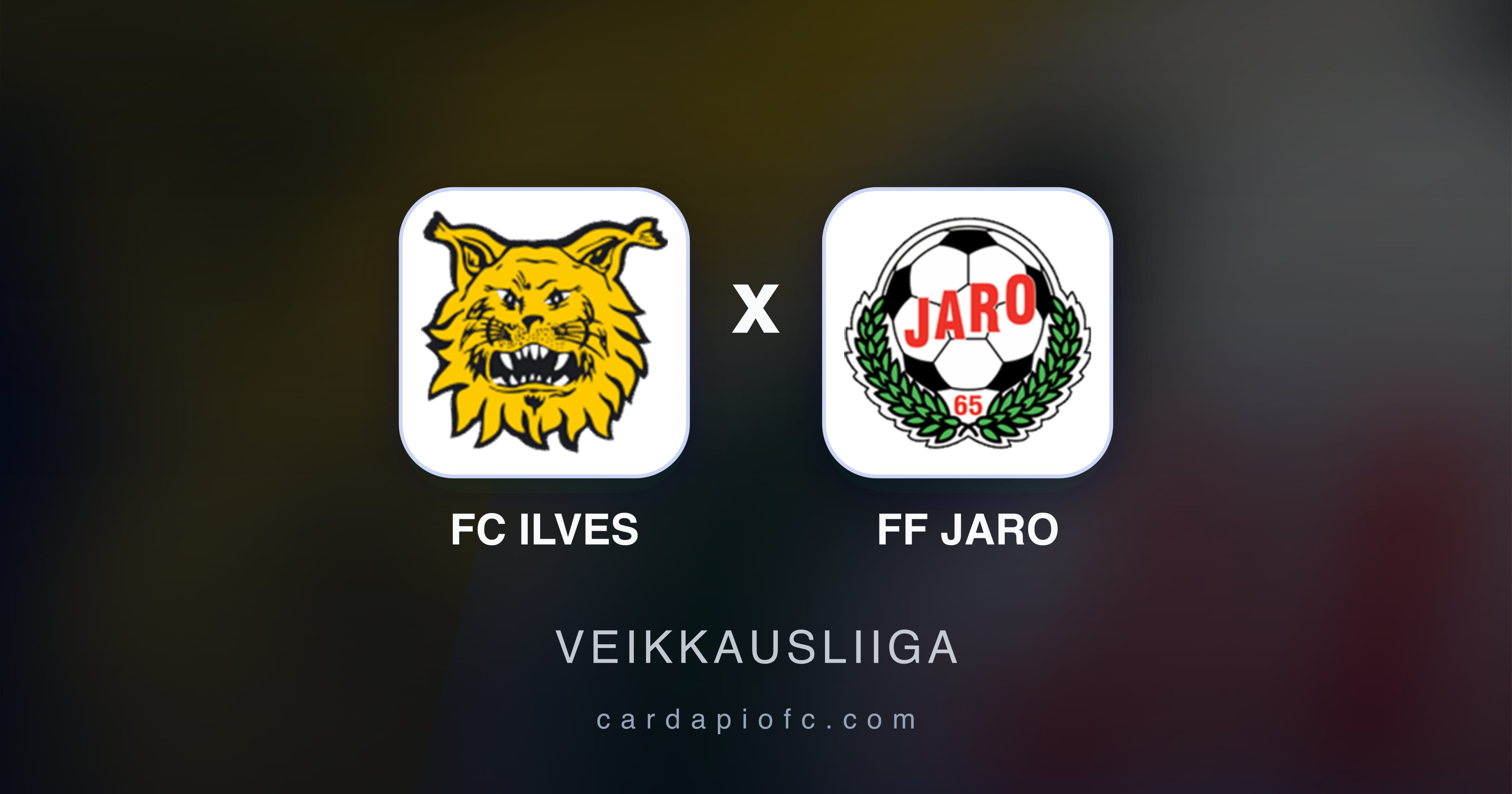 Prévia da transmissão de FC Ilves x FF Jaro (Veikkausliiga)
