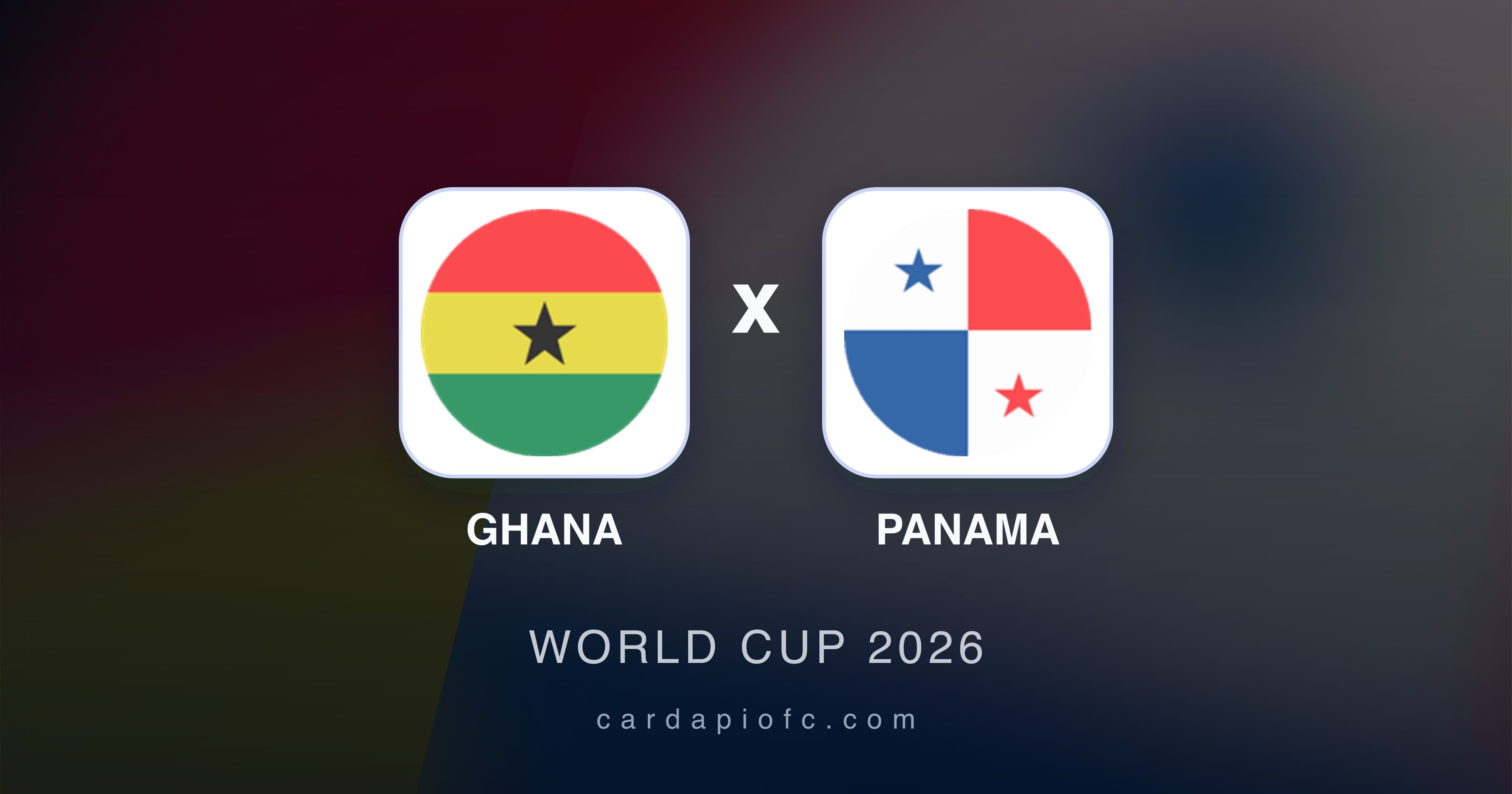 Prévia da transmissão de Ghana x Panama (World Cup 2026)