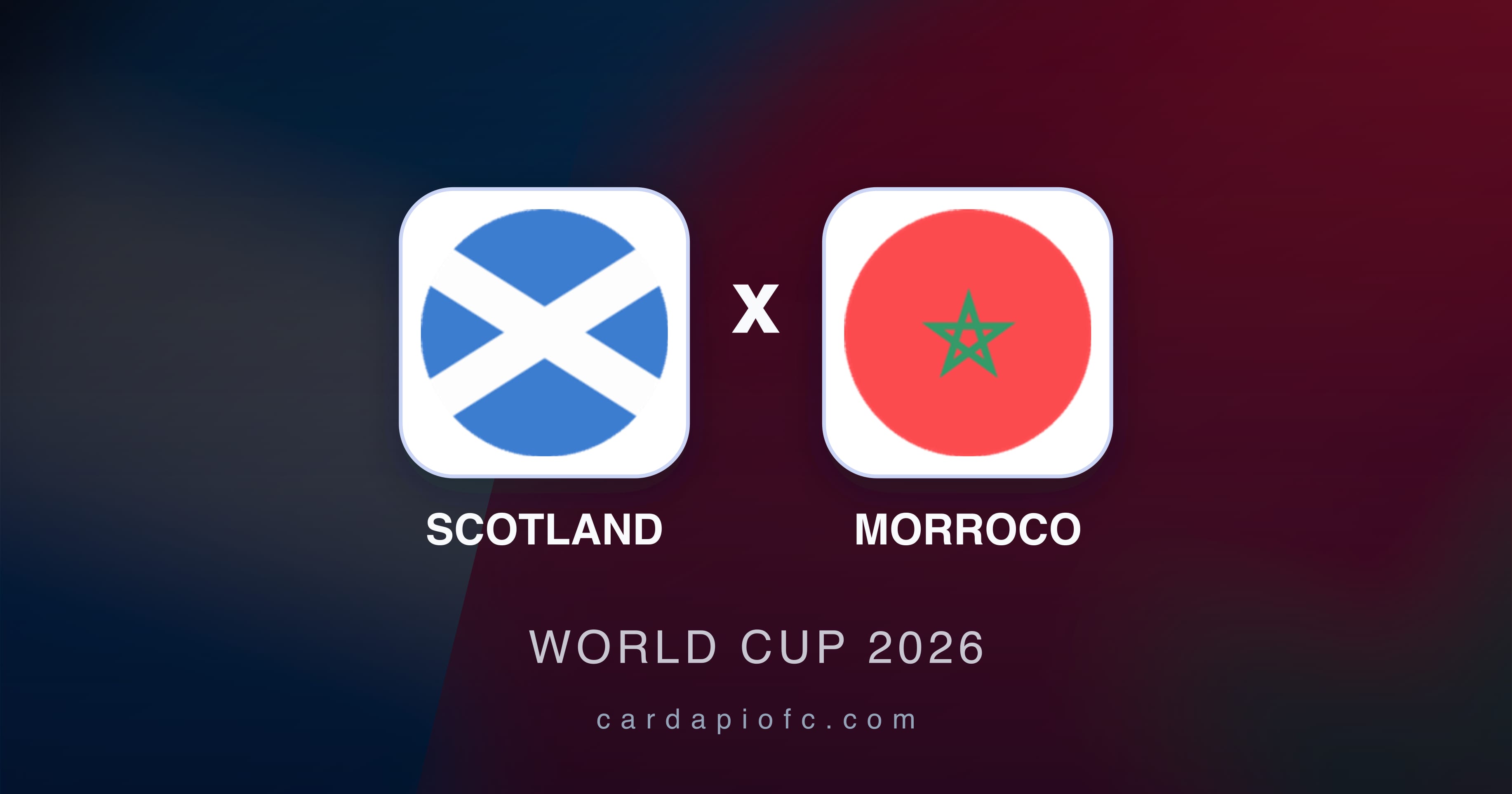 Prévia da transmissão de Scotland x Morroco (World Cup 2026)
