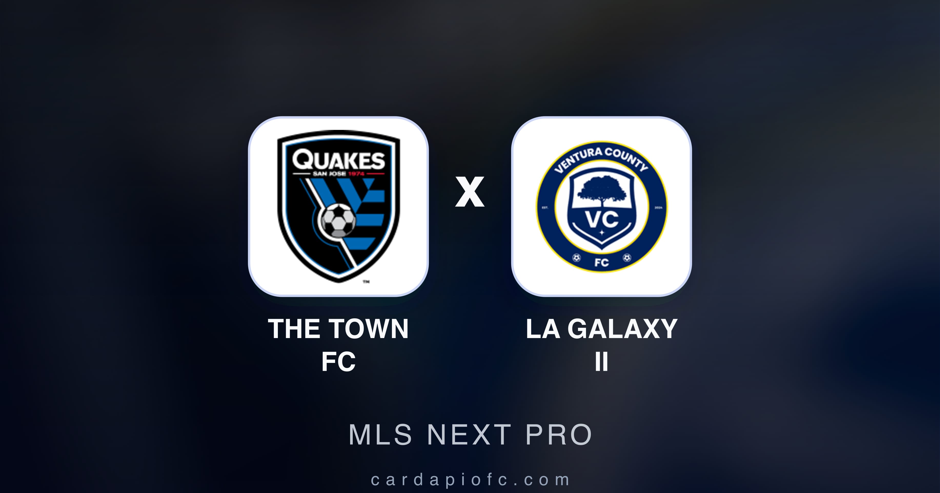 Prévia da transmissão de The Town FC x LA Galaxy II (MLS Next Pro)