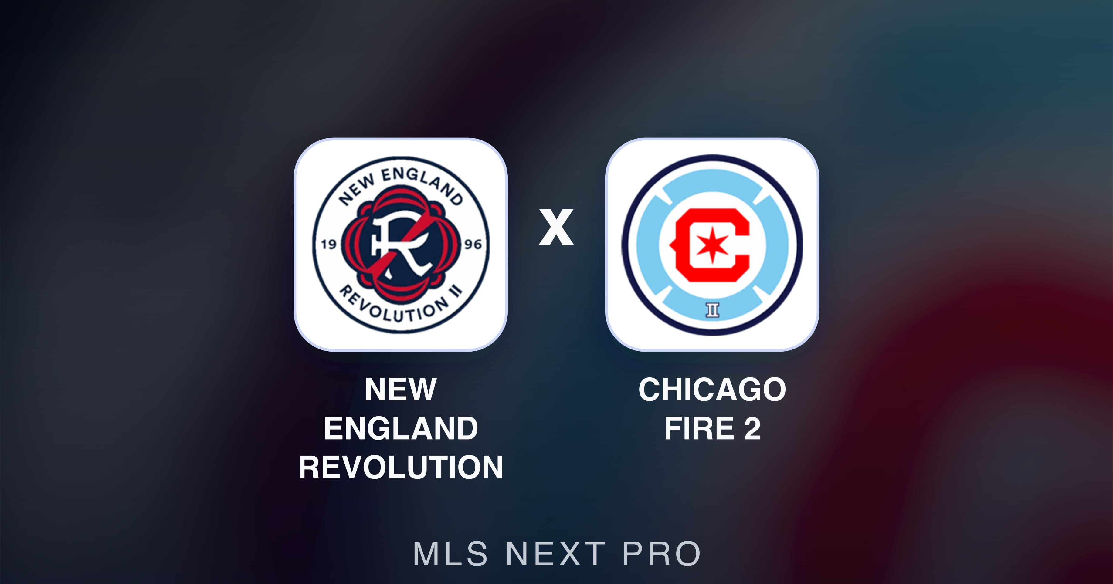 Prévia da transmissão de New England Revolution II x Chicago Fire 2 (MLS Next Pro)