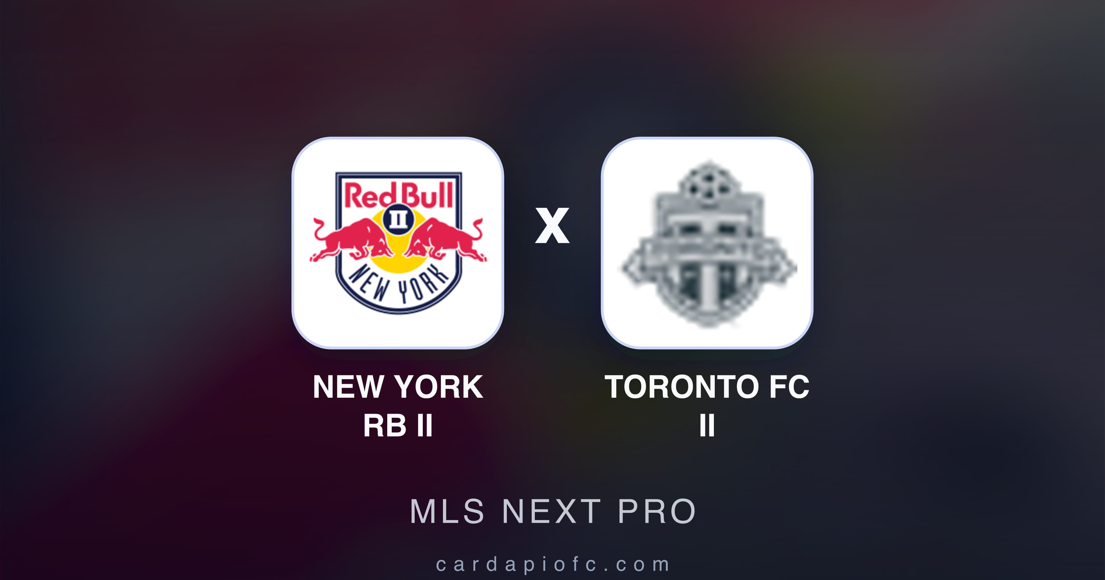 Prévia da transmissão de New York RB II x Toronto FC II (MLS Next Pro)