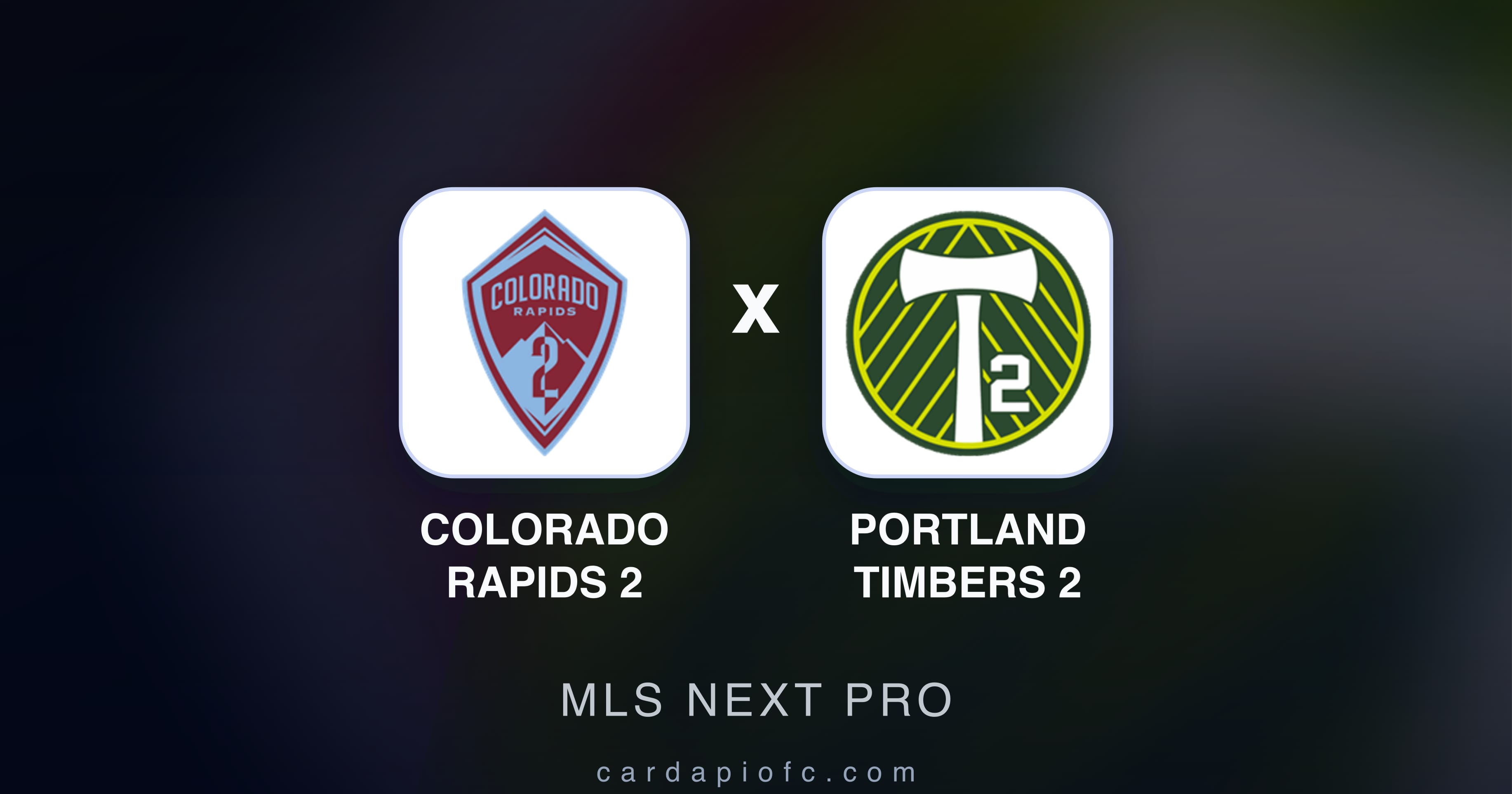 Prévia da transmissão de Colorado Rapids 2 x Portland Timbers 2 (MLS Next Pro)