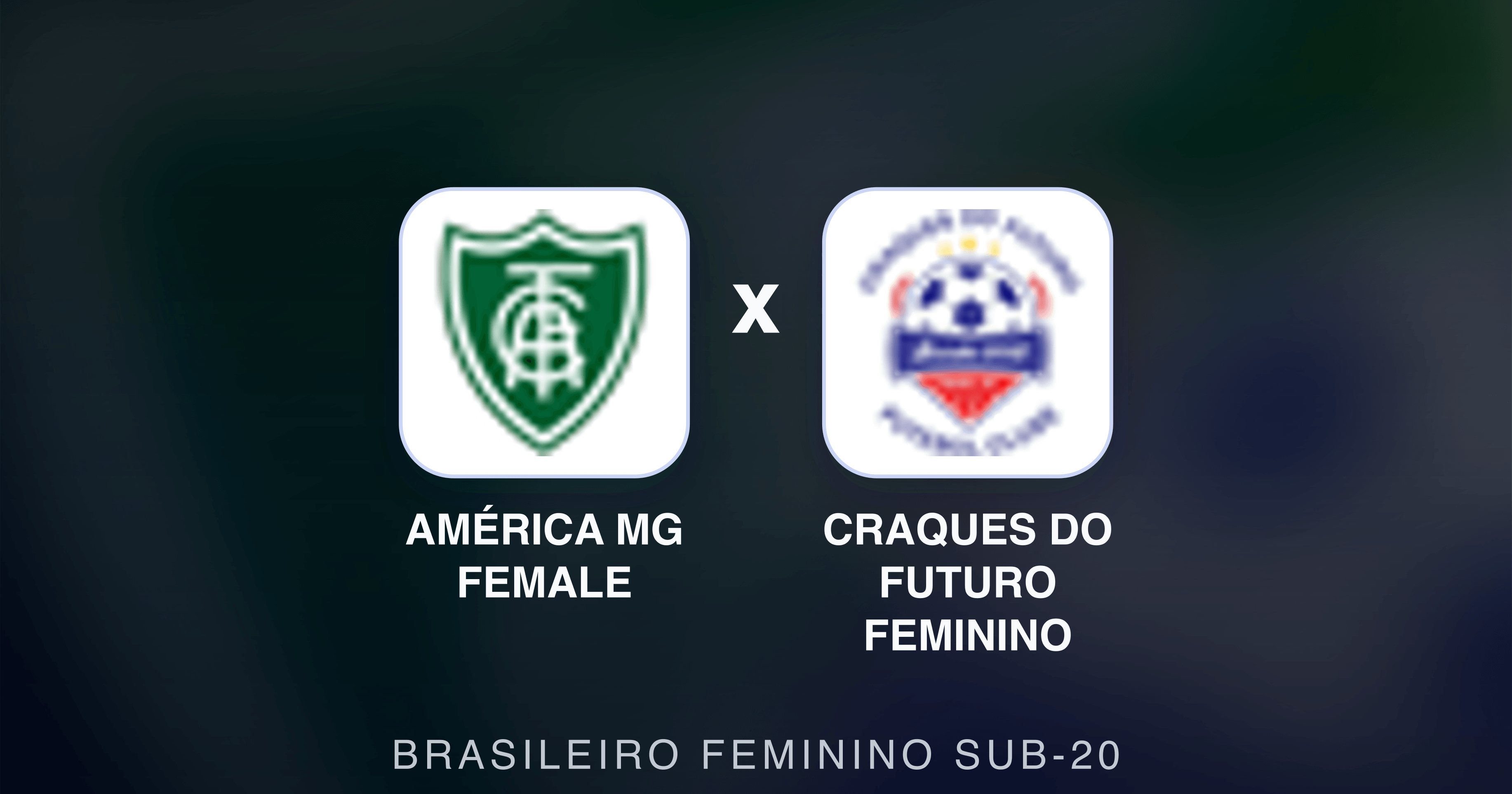 Preview image for América MG Female vs Craques do Futuro Feminino (Brasileiro Feminino Sub-20)